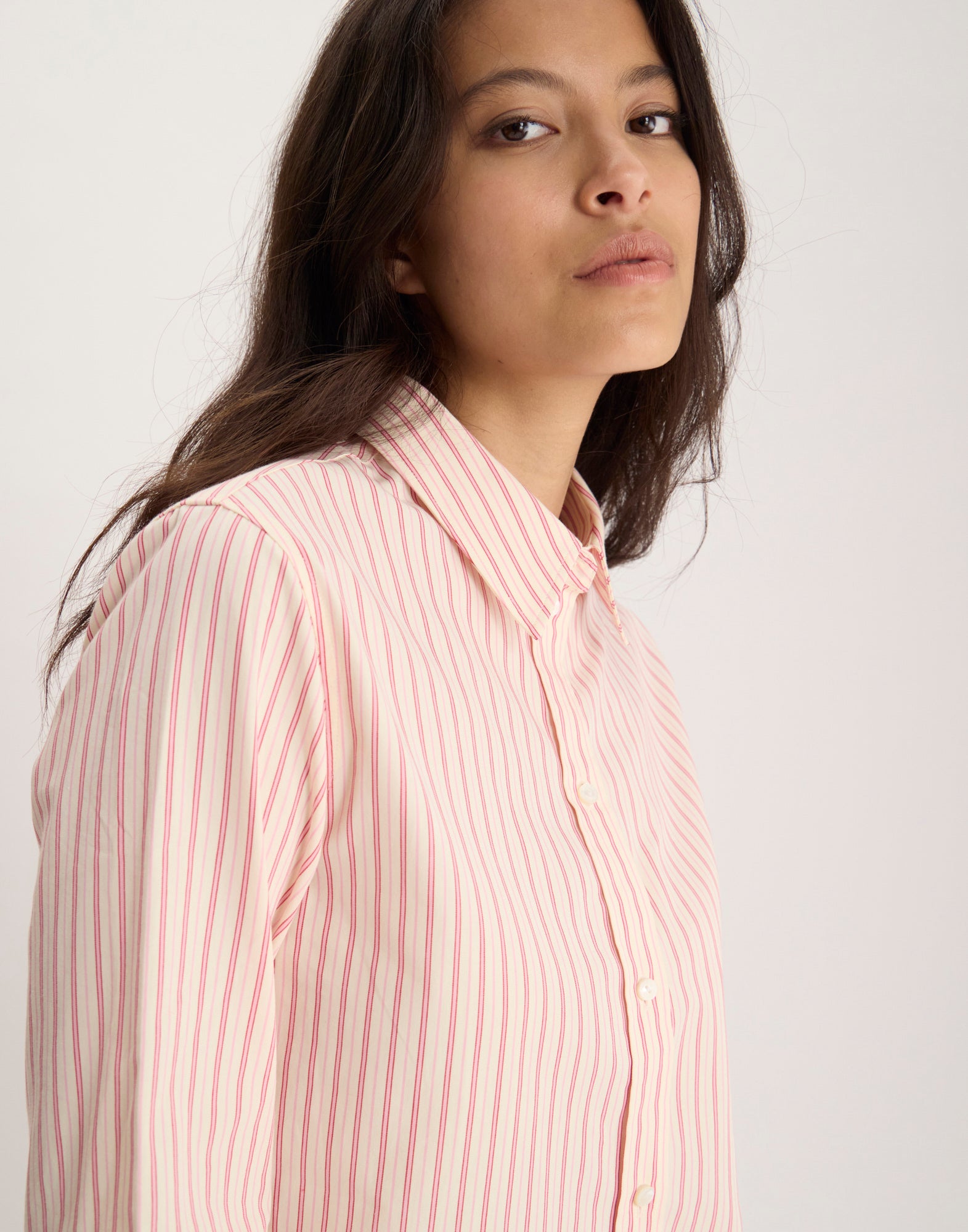 Camicia in cotone a righe Martin