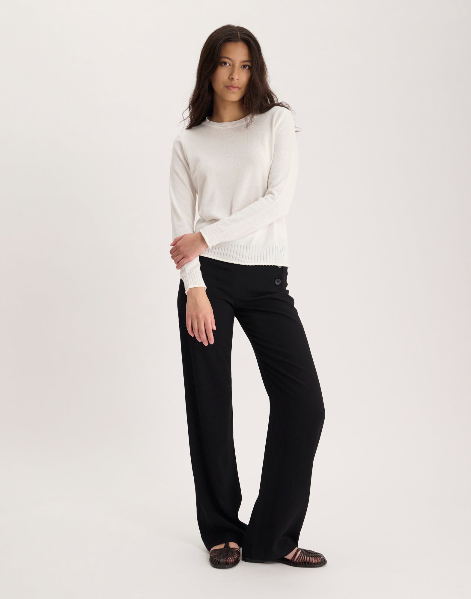 Pull Angelica écru