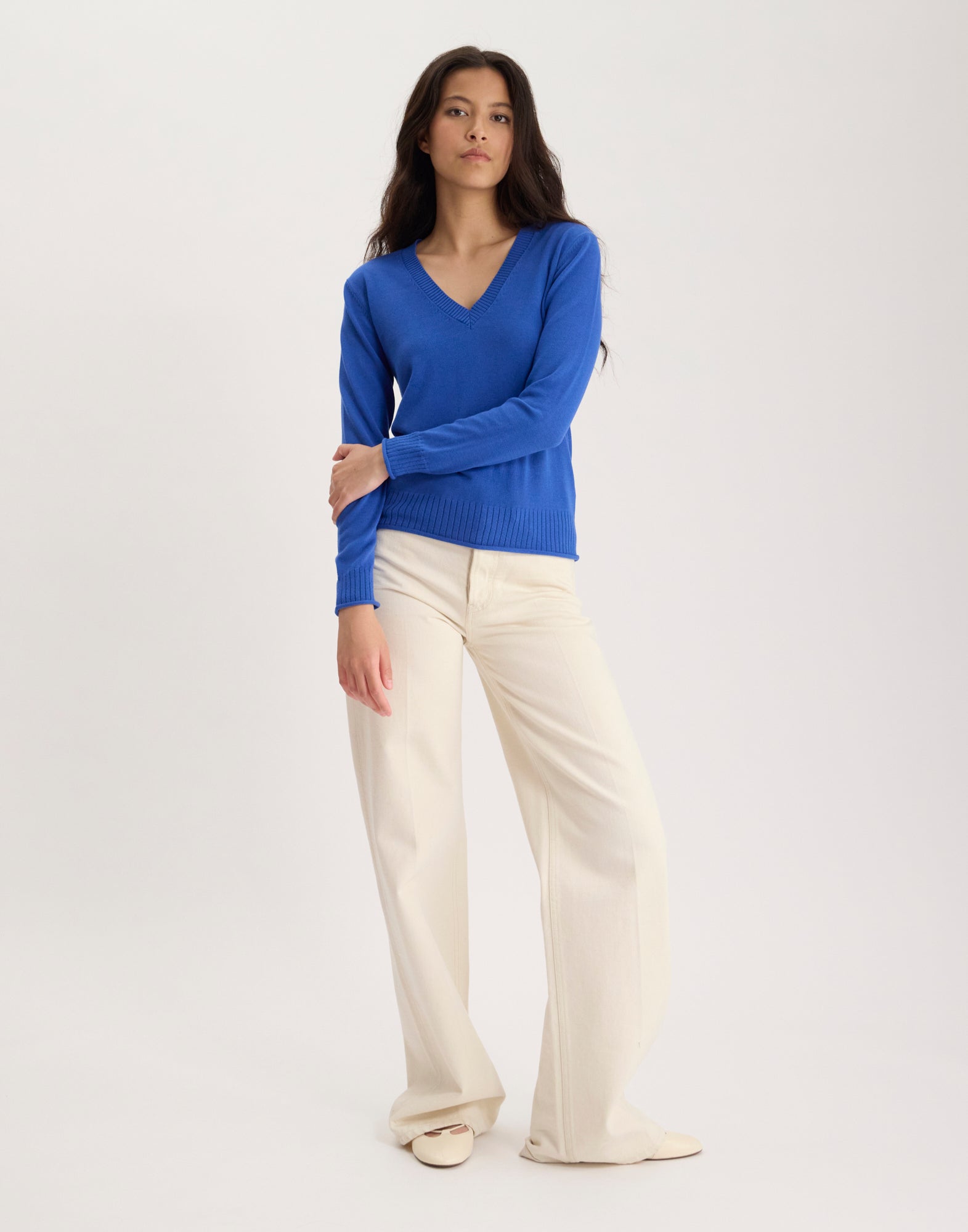 Pull Morcant bleu