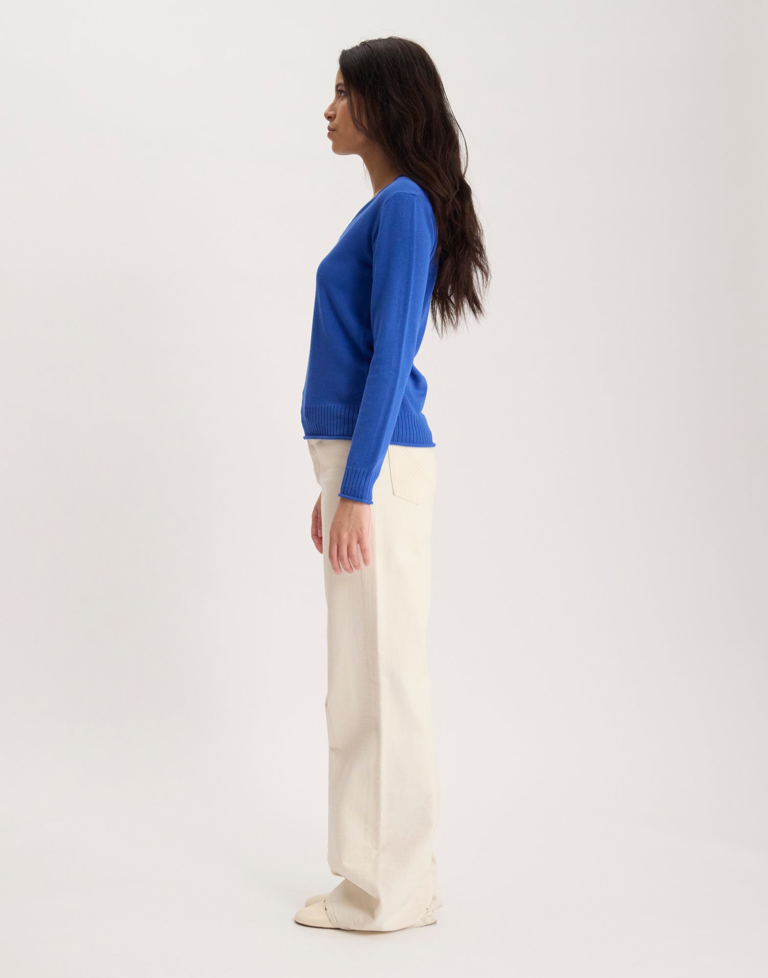 Pull Morcant bleu