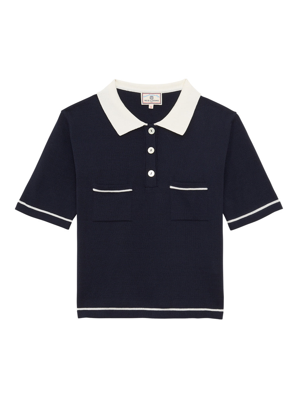 Polo Fran bleu marine