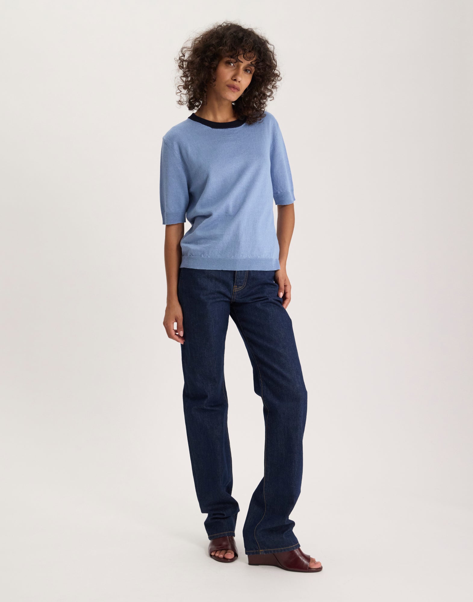 T-shirt Orlane bleu