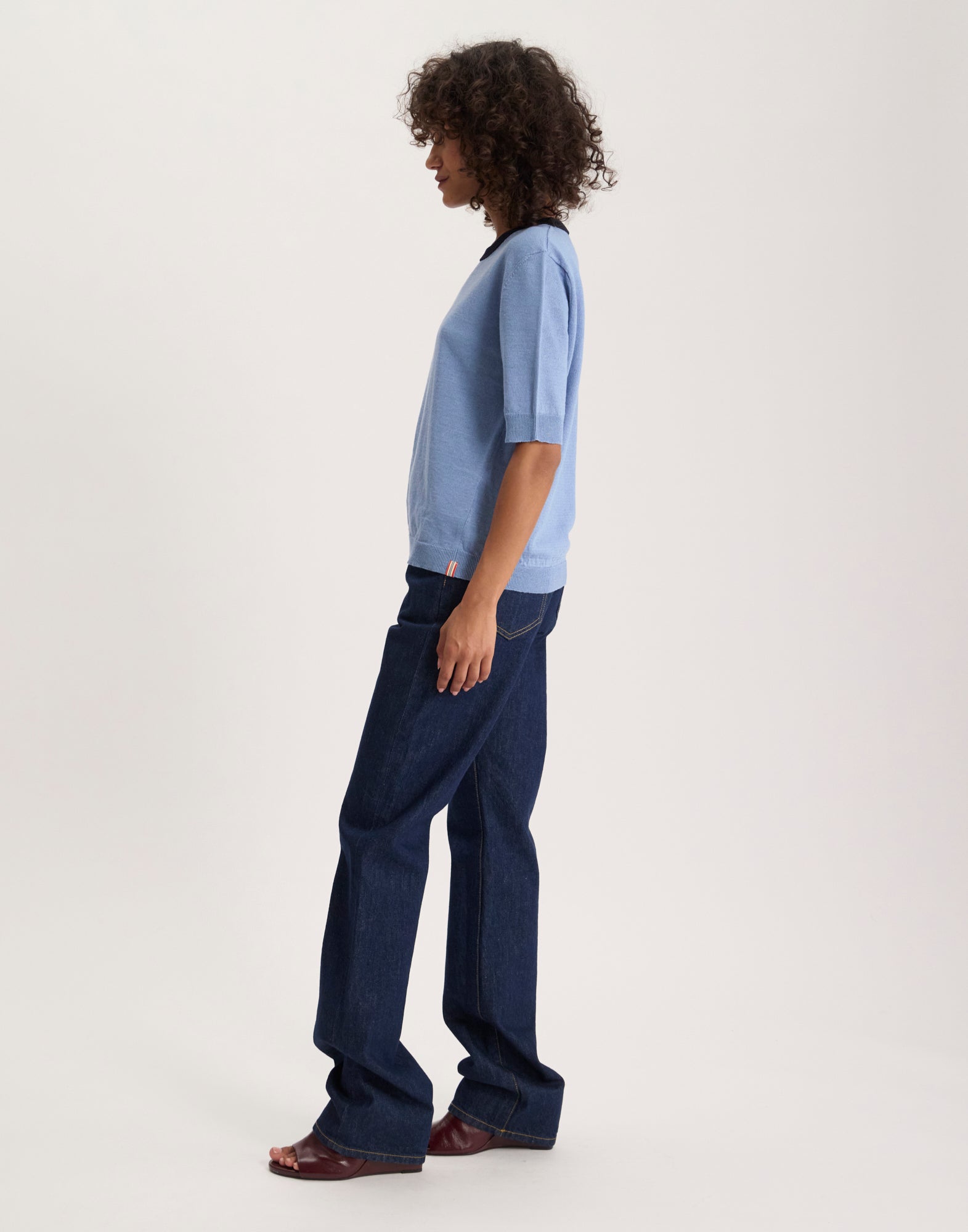 T-shirt Orlane bleu