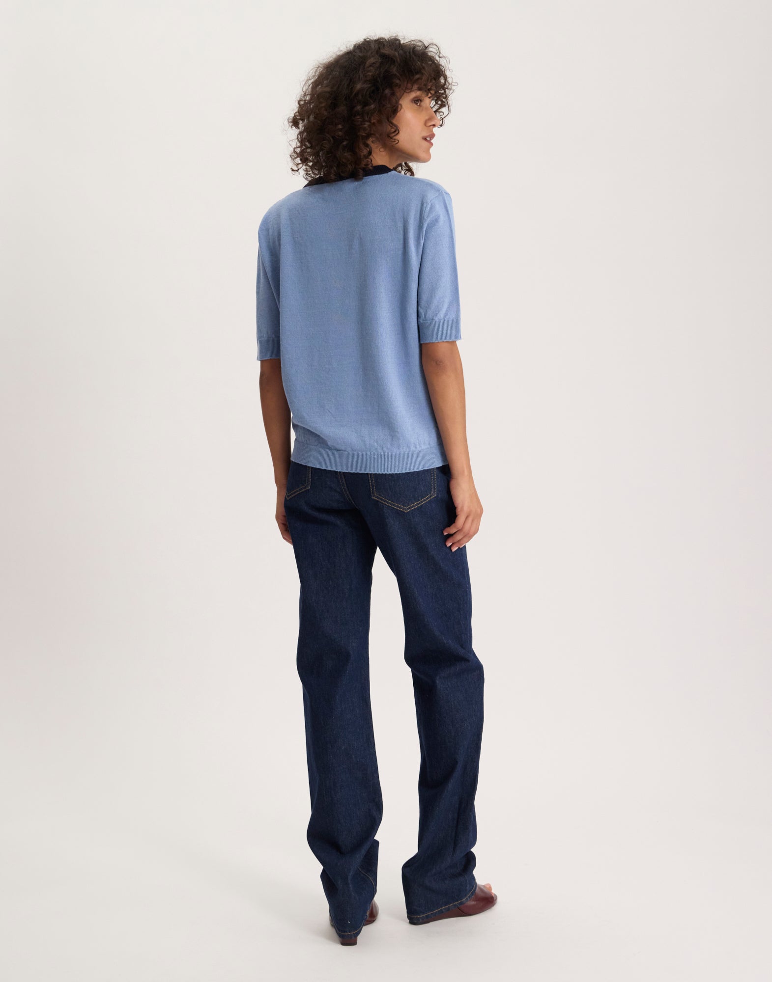 T-shirt Orlane bleu