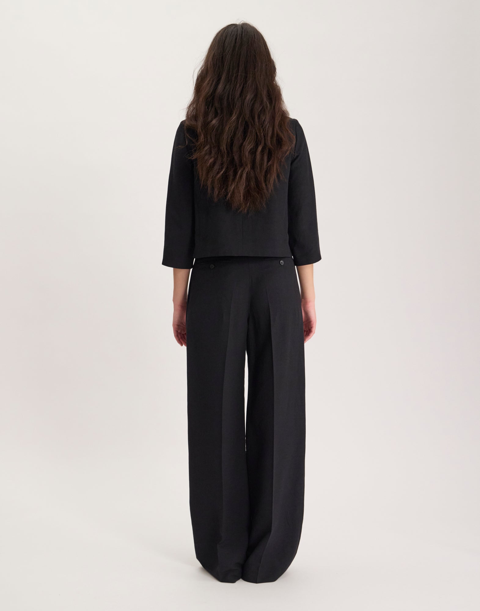 Veste Magoo en rayonne et lin