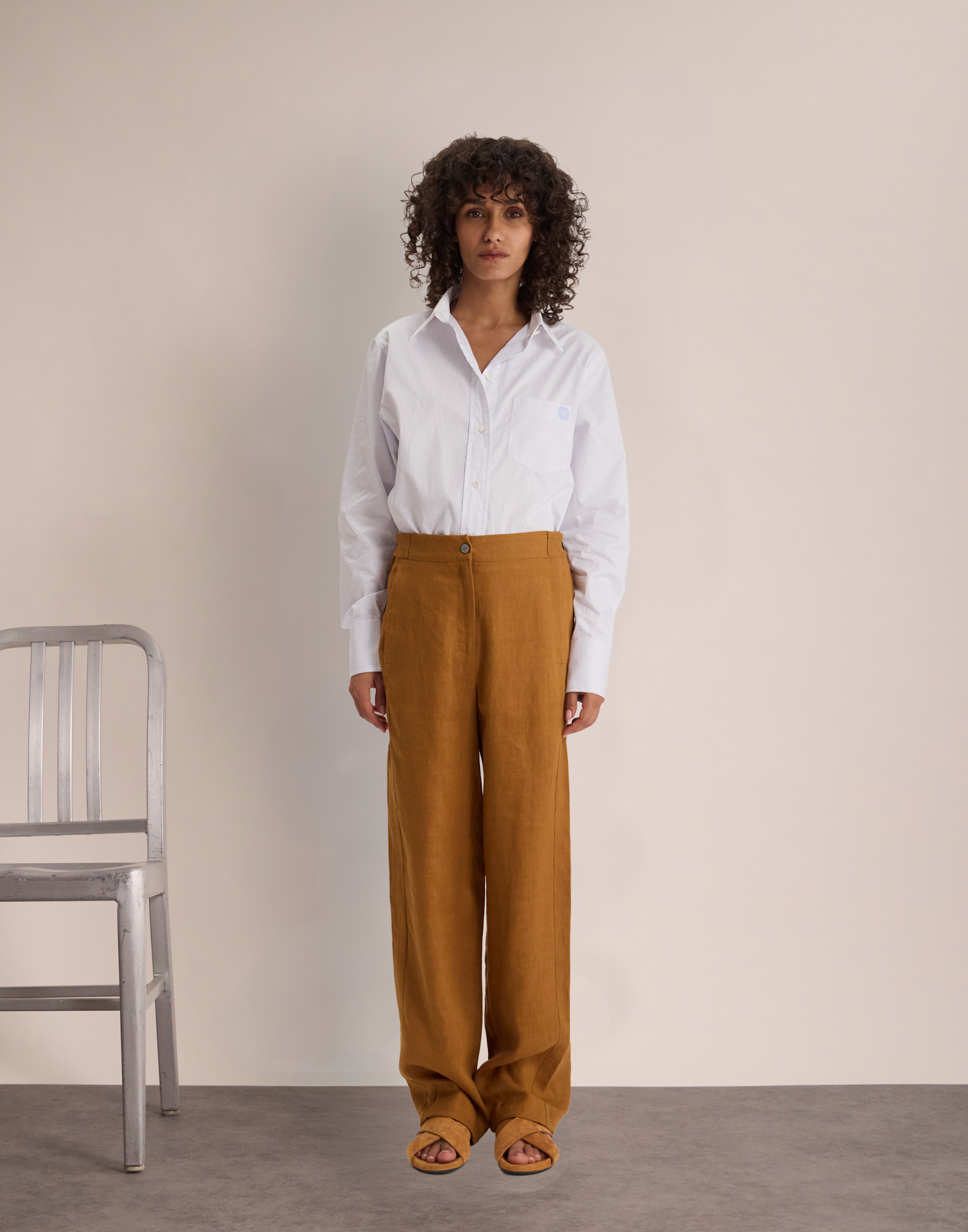Philo linen trousers