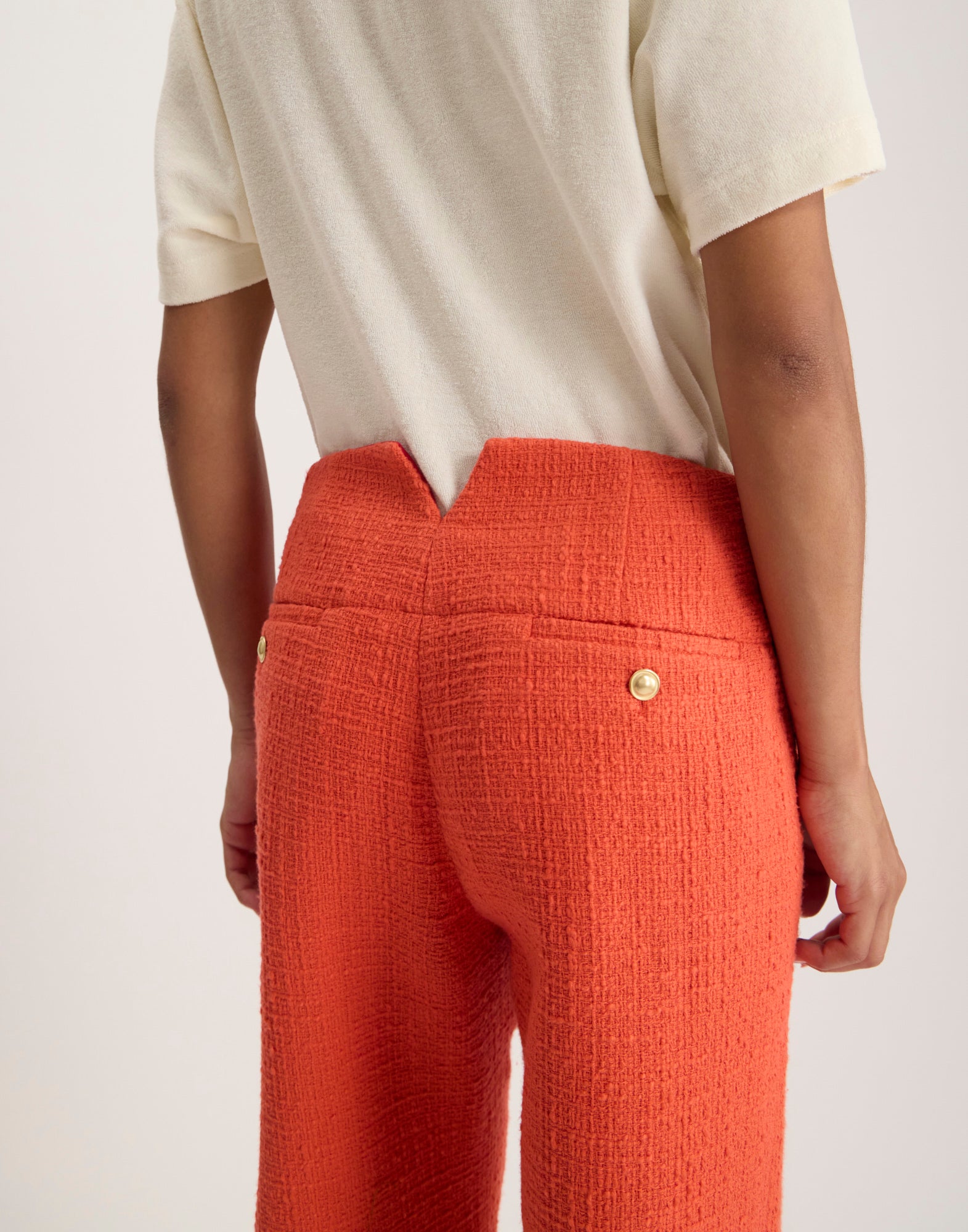 Pantaloni Gabriel arancioni