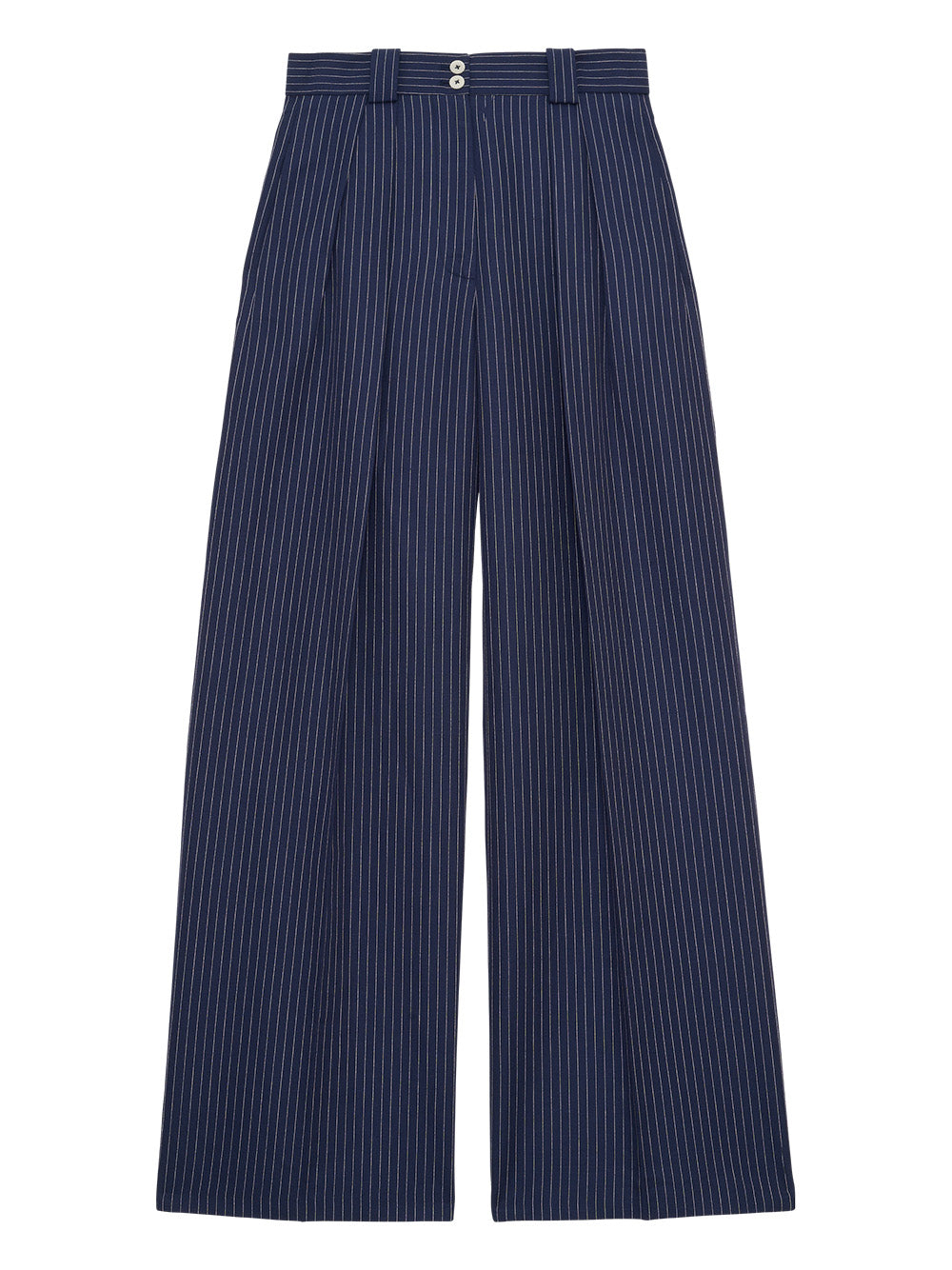 Marlène trousers in navy blue