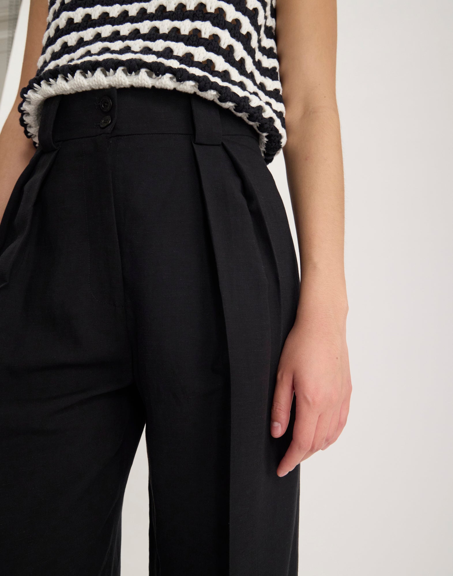 Marlène black trousers