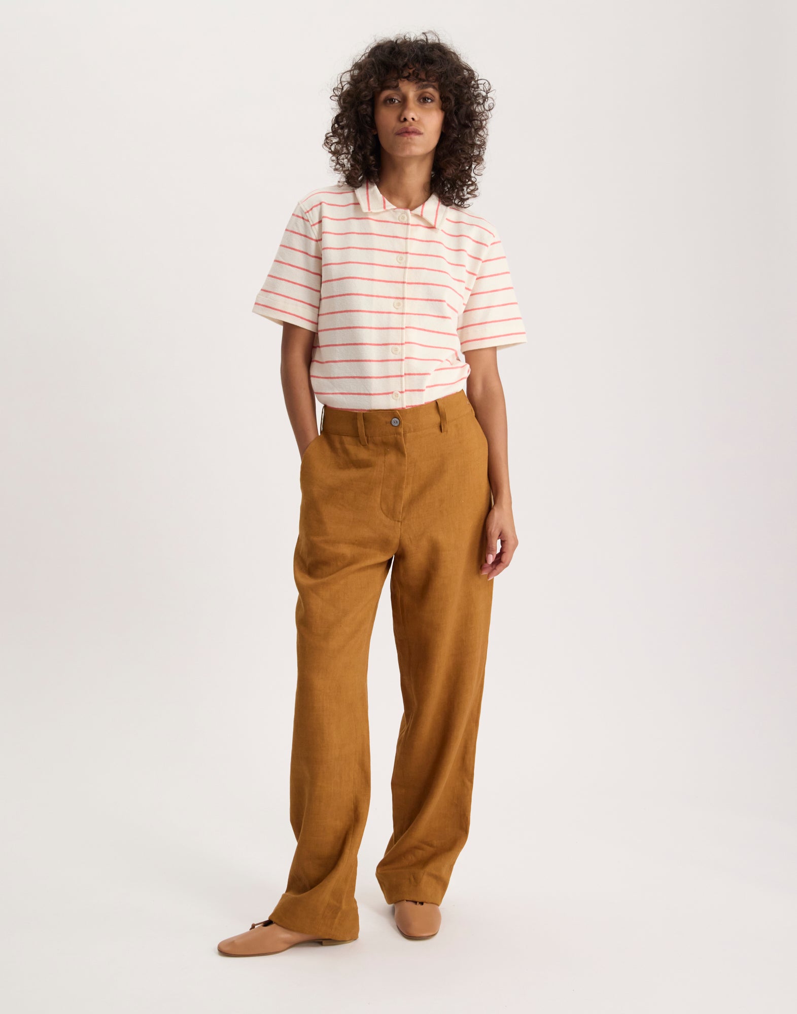 Thelma cotton trousers