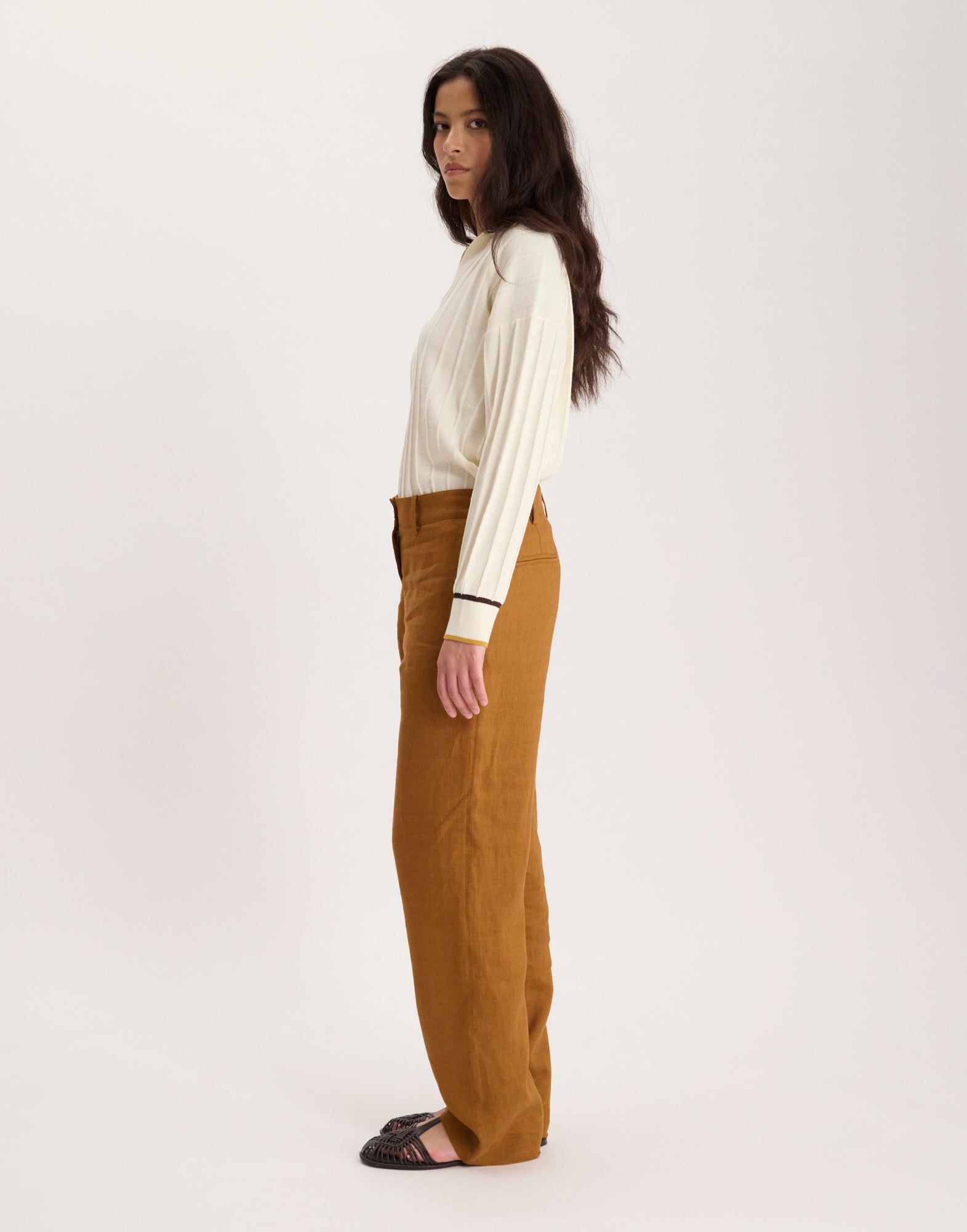 Thelma trousers in brown
