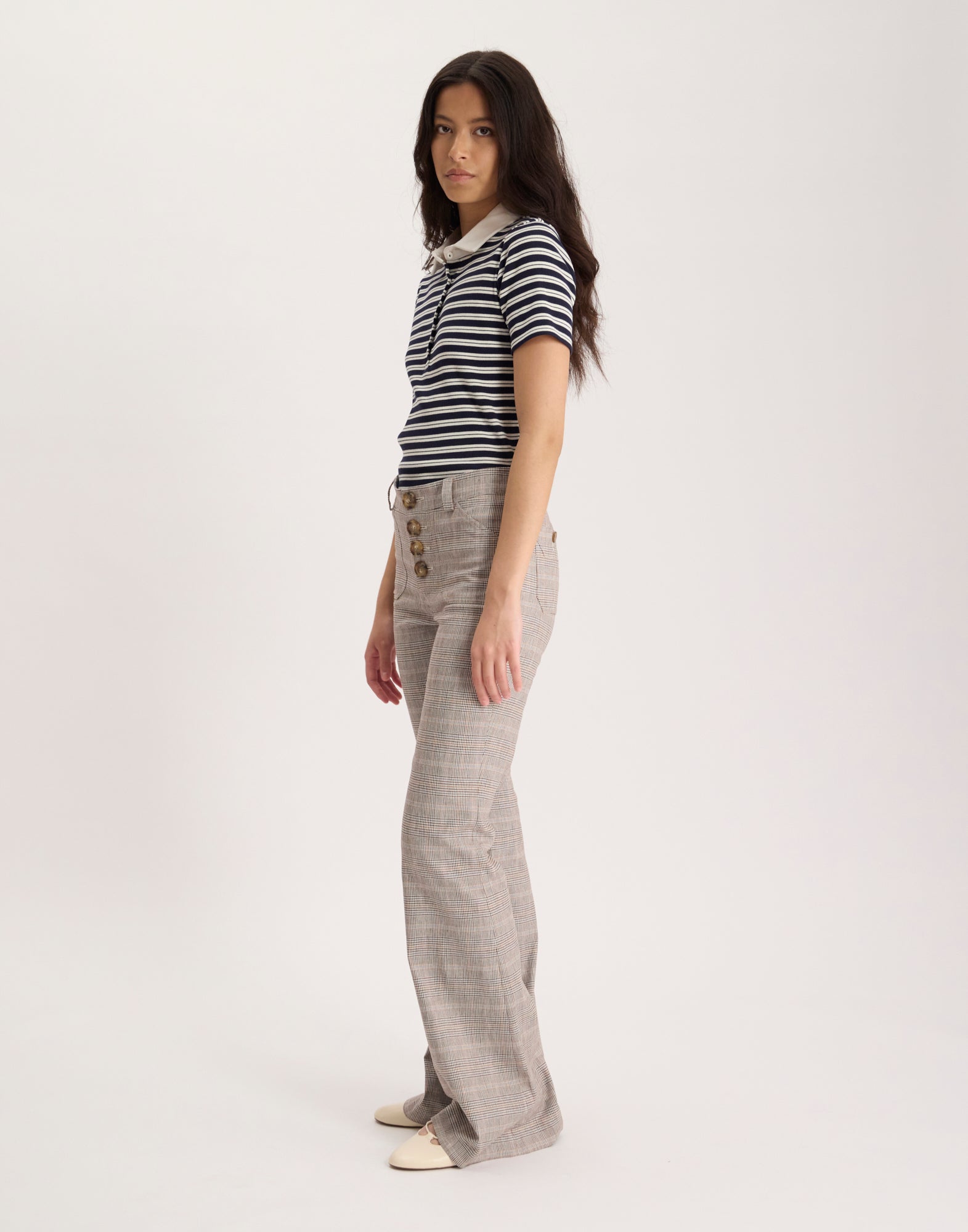 Pantaloni Charlotte in cotone