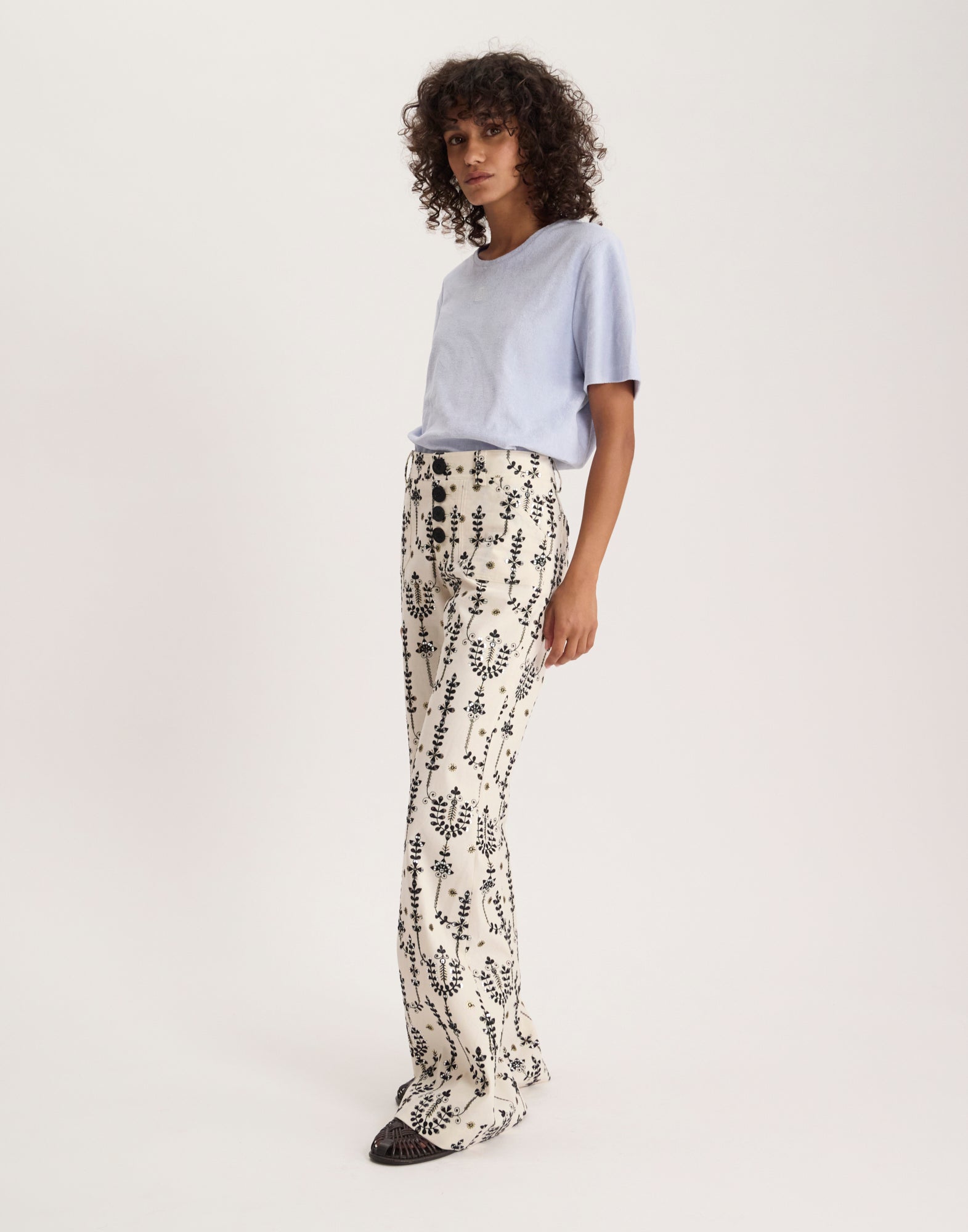 Pantaloni Charlotte in cotone