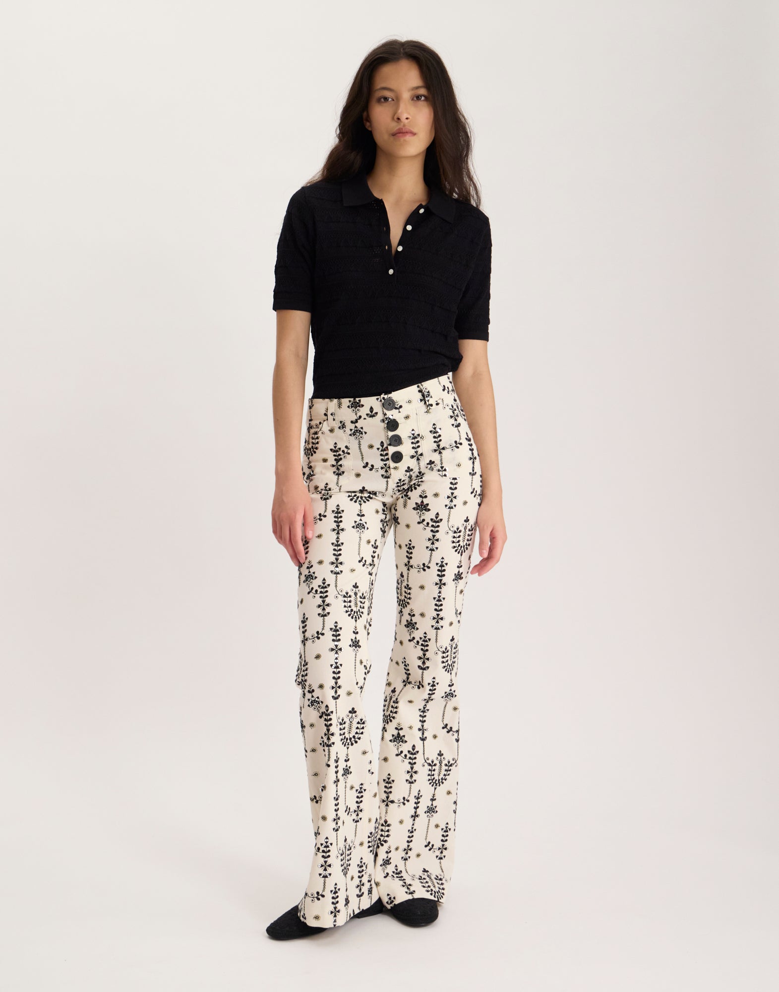 Pantaloni Charlotte in cotone