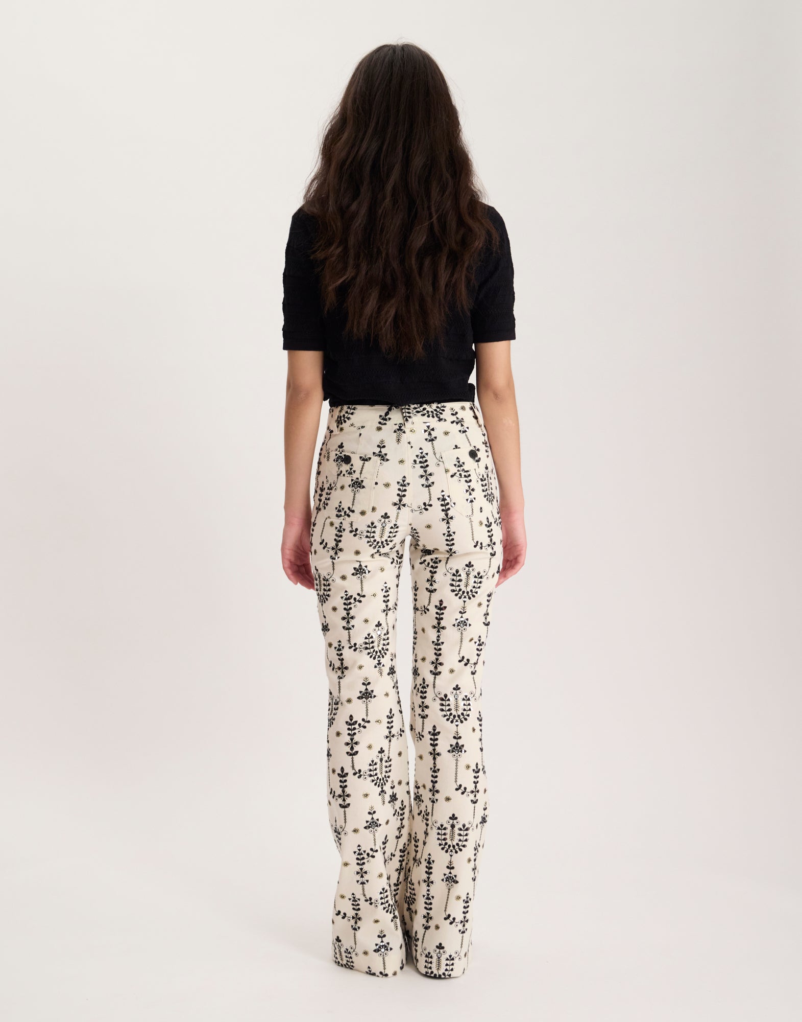 Pantaloni Charlotte in cotone