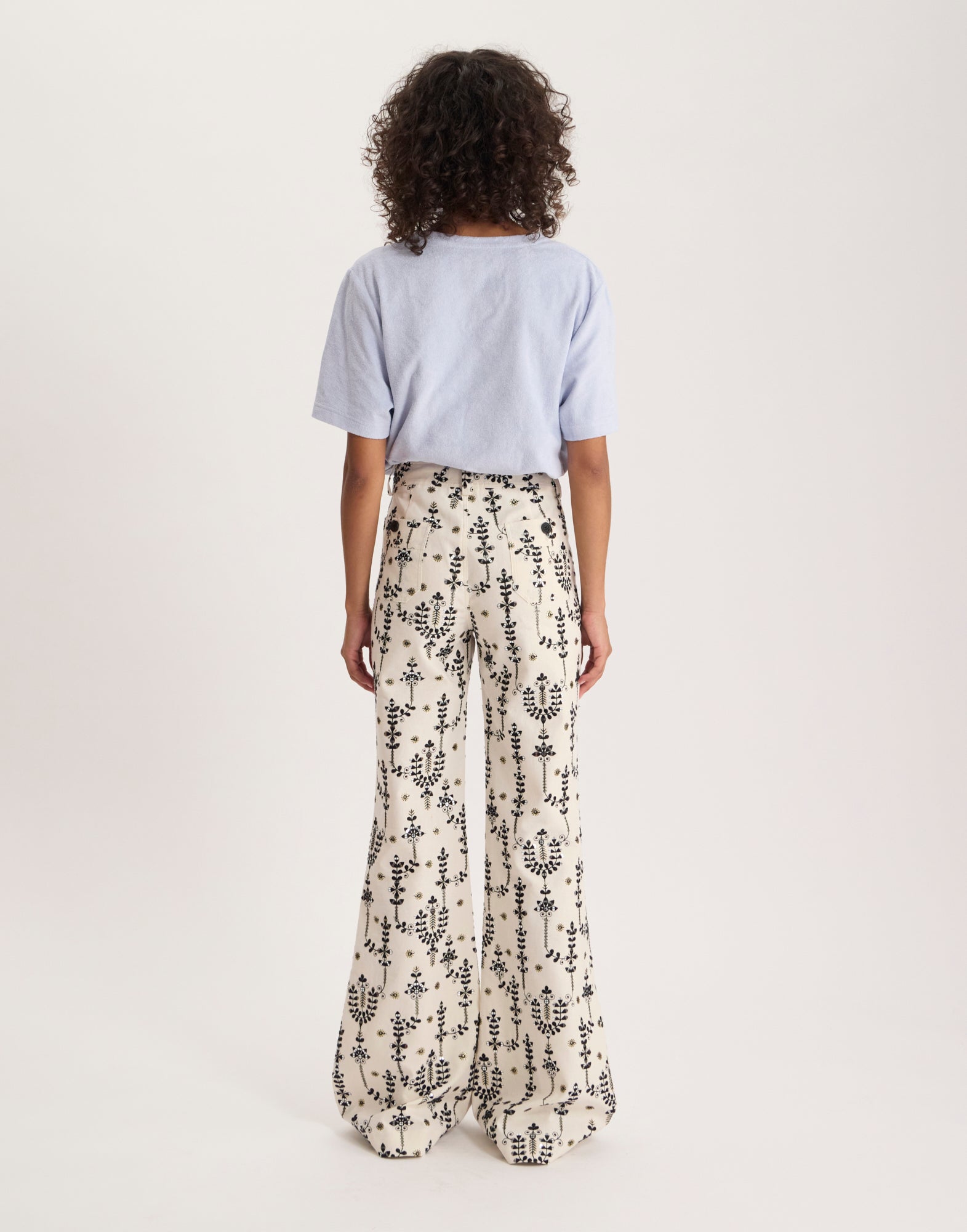 Pantaloni Charlotte in cotone