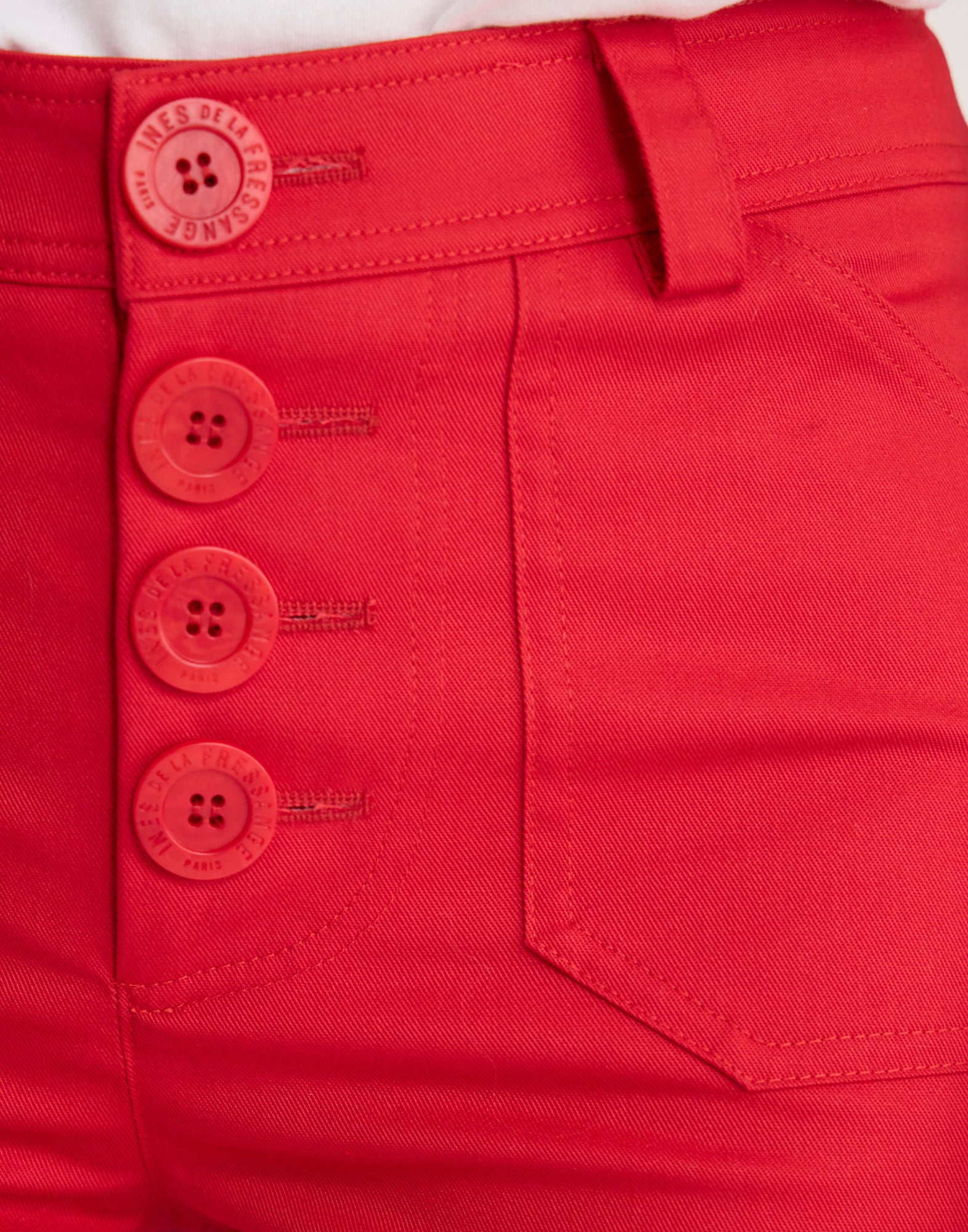 Pantaloni Charlotte in misto cotone