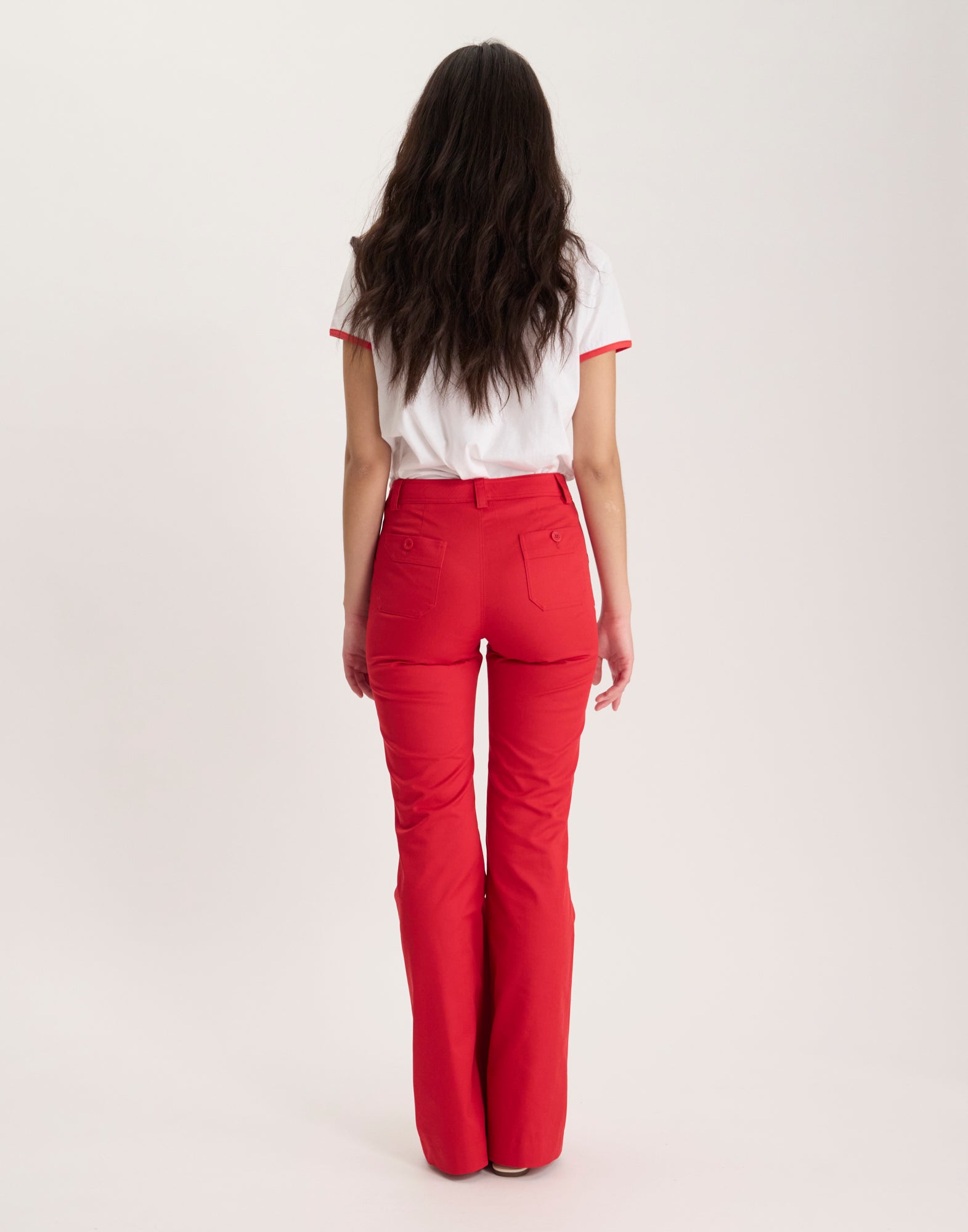 Pantaloni Charlotte in misto cotone