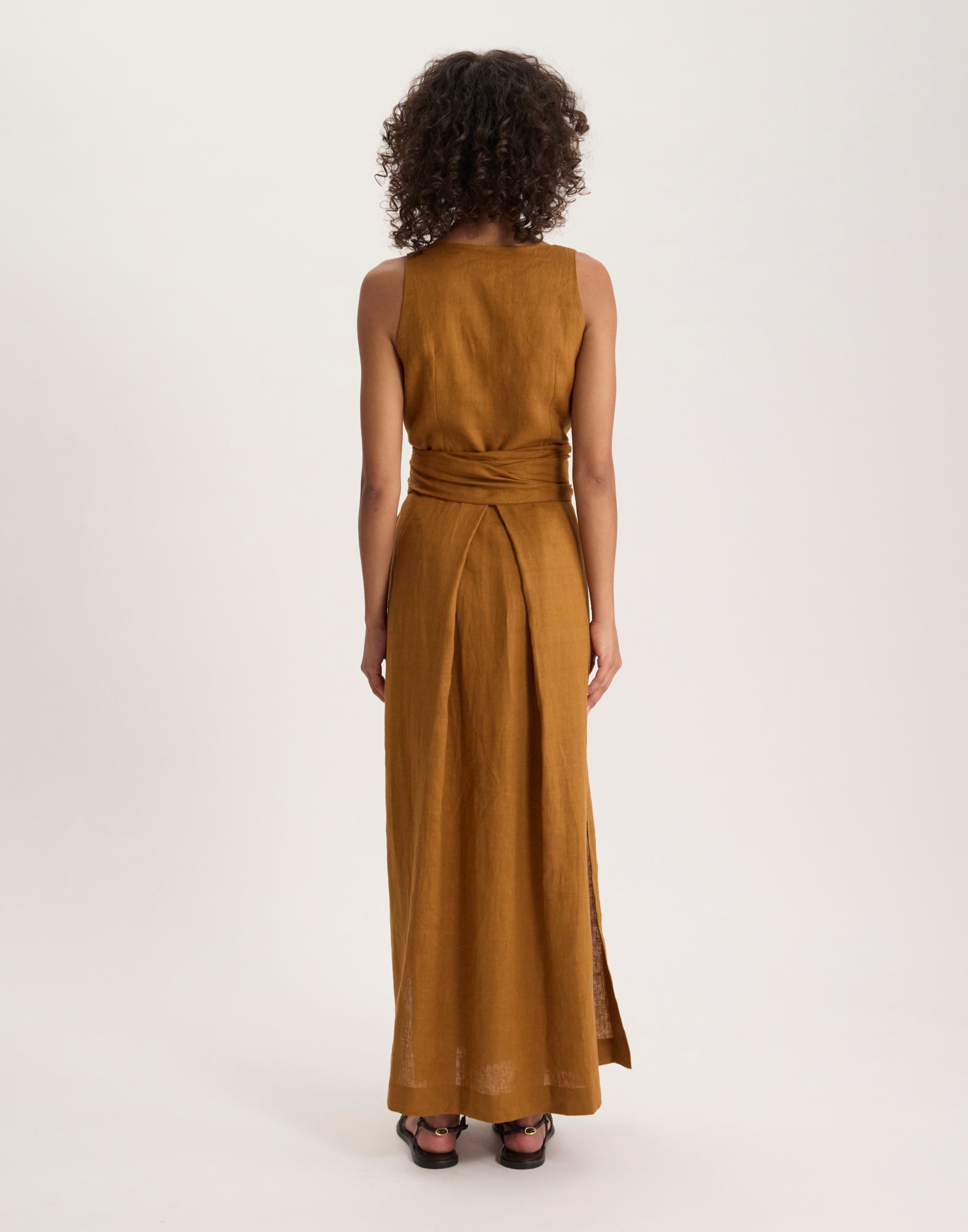 Robe Ambre marron