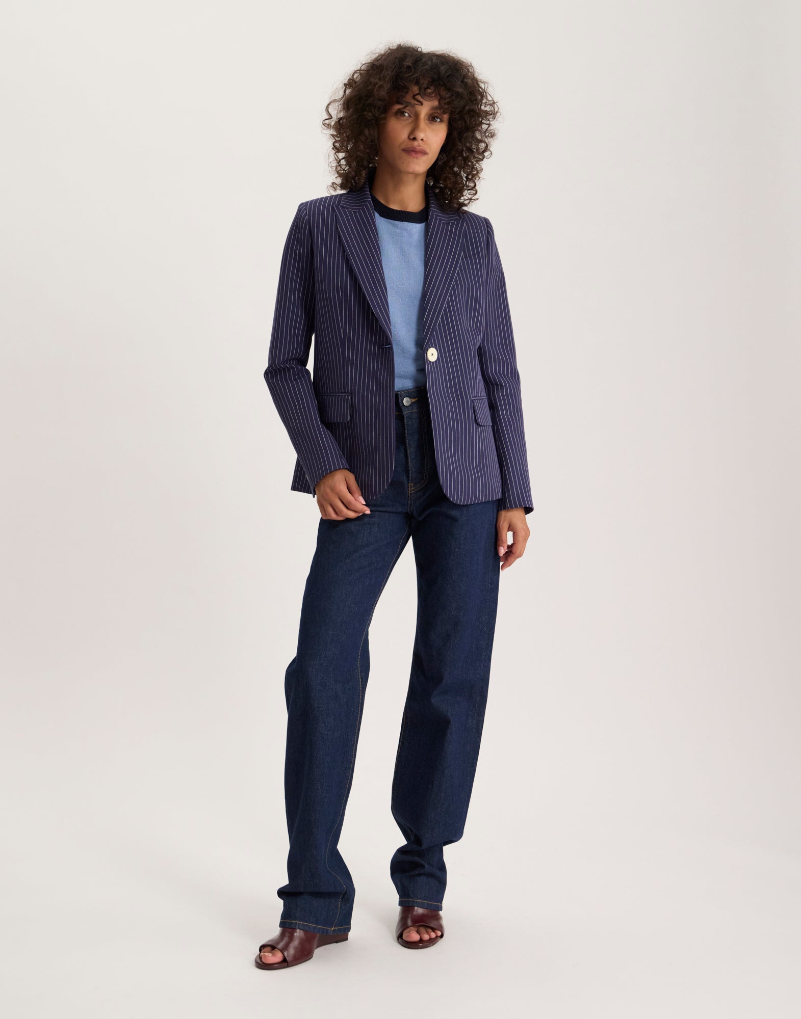 Navy blue Nicoletta jacket