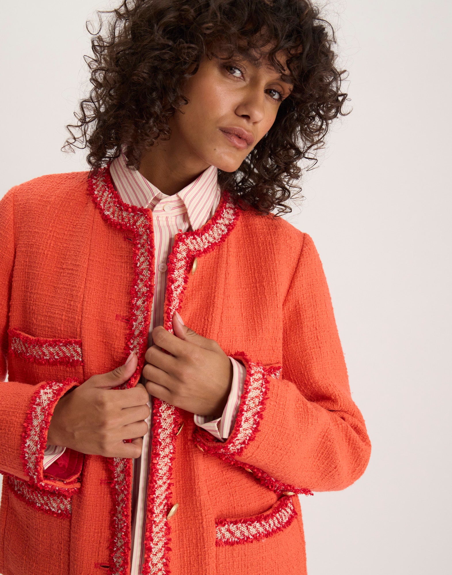 Veste Adelaïde orange