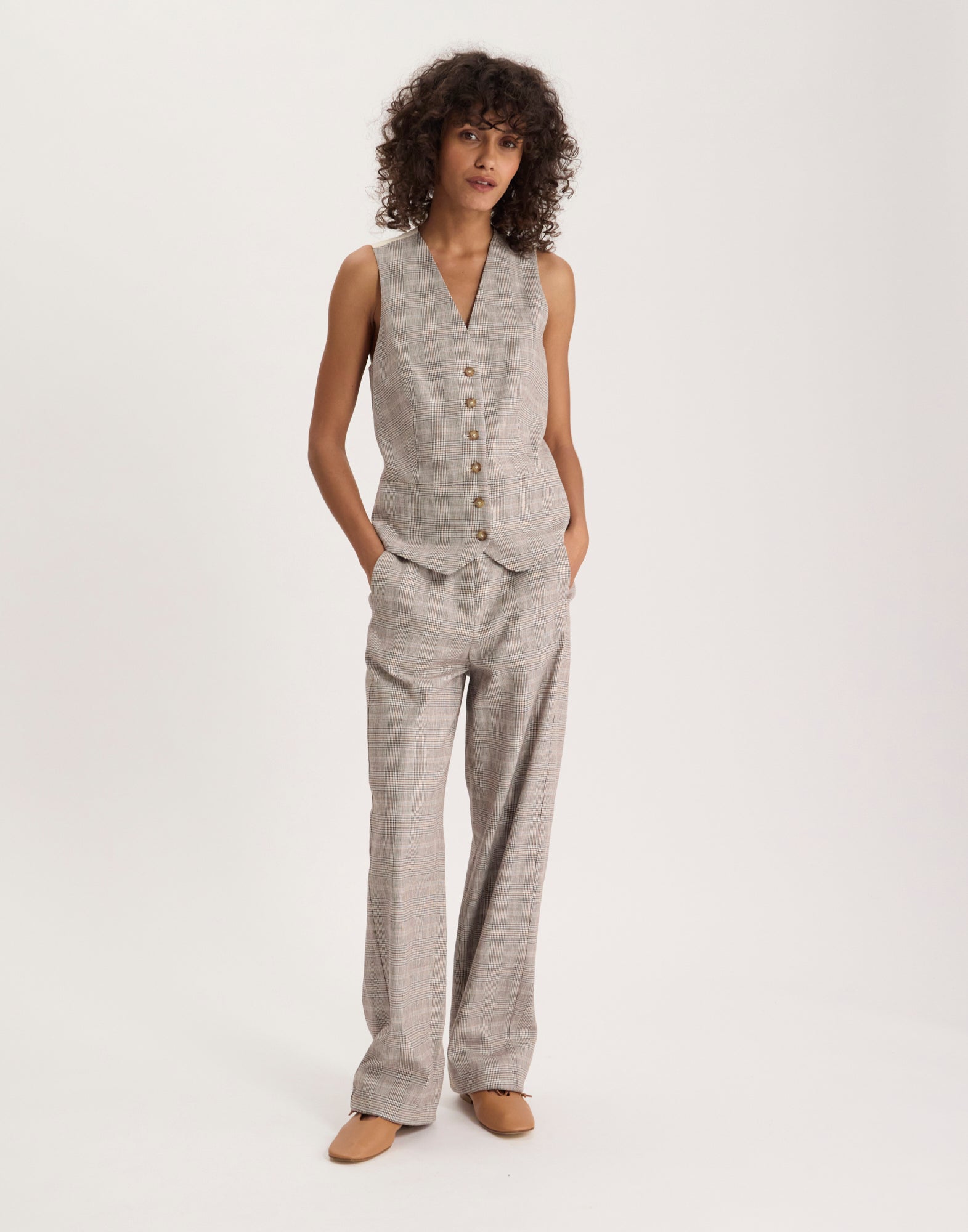 Gilet Sanite marron