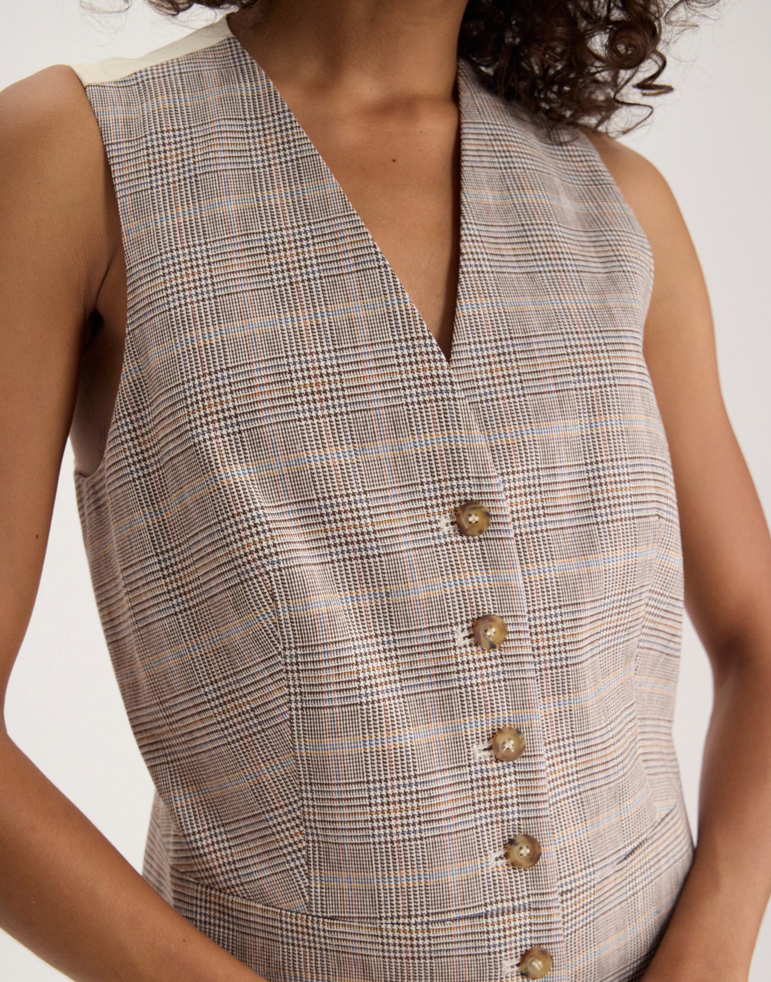 Gilet Sanite marron