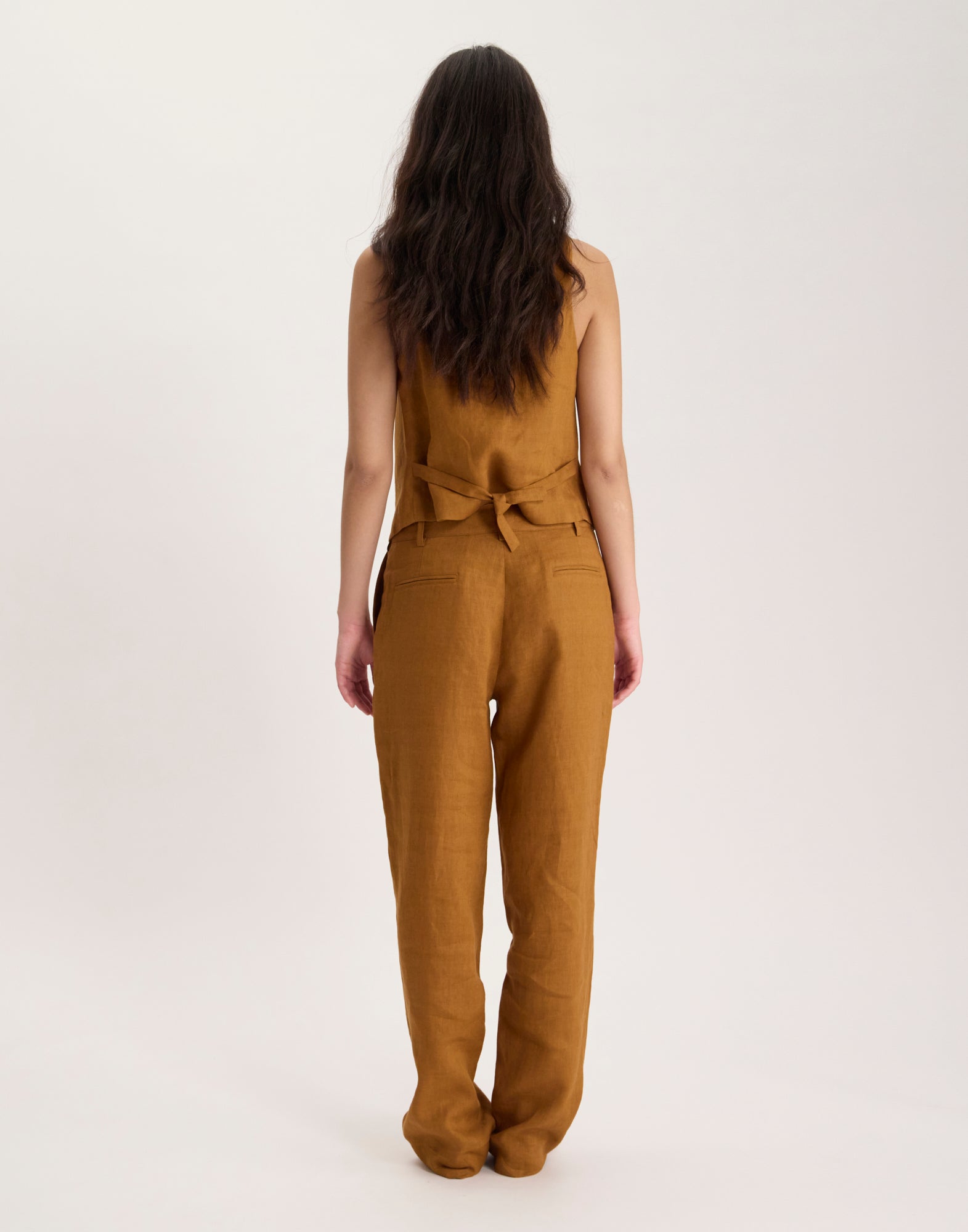 Gilet Sanite in lino