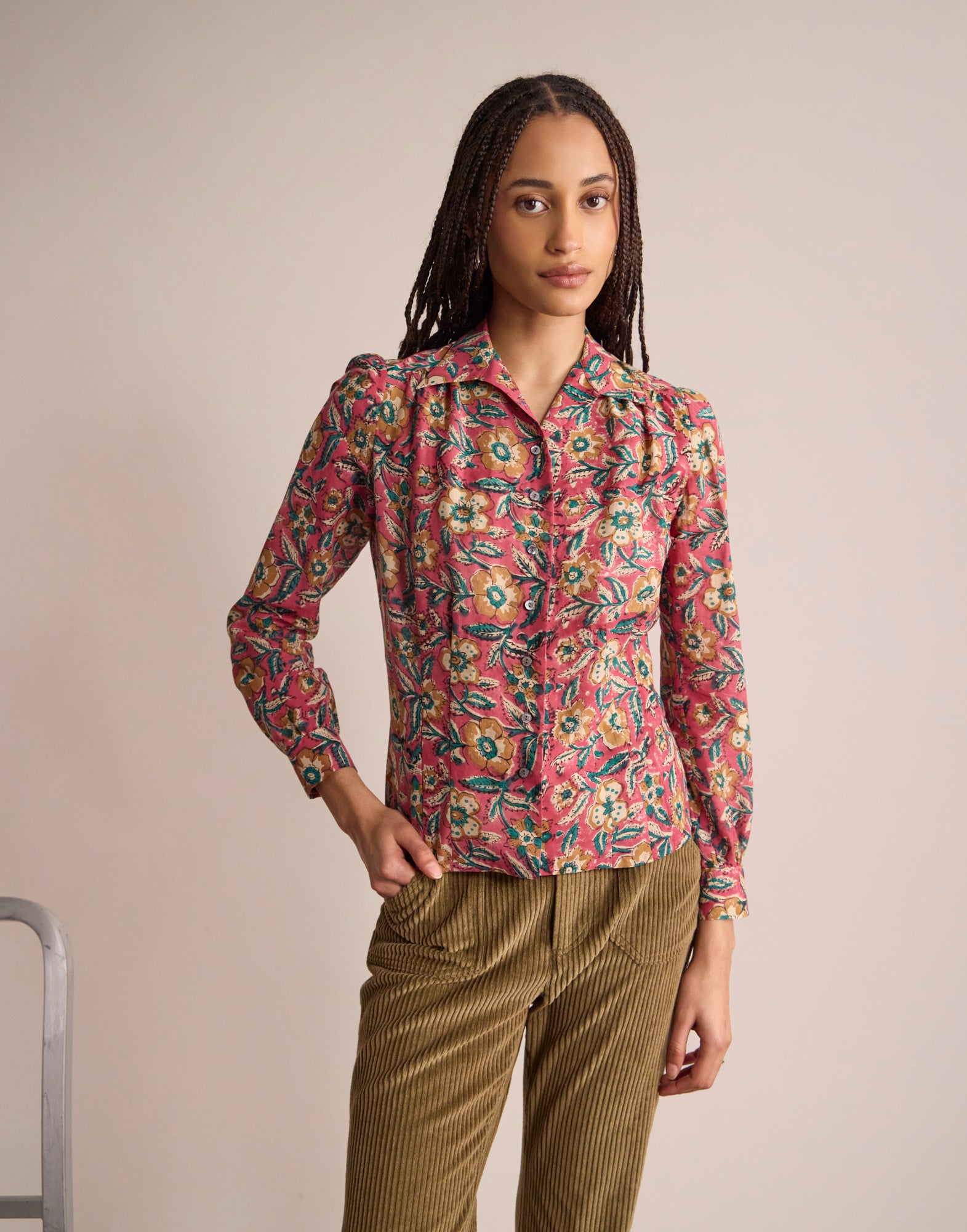 Camisa Rita estampada