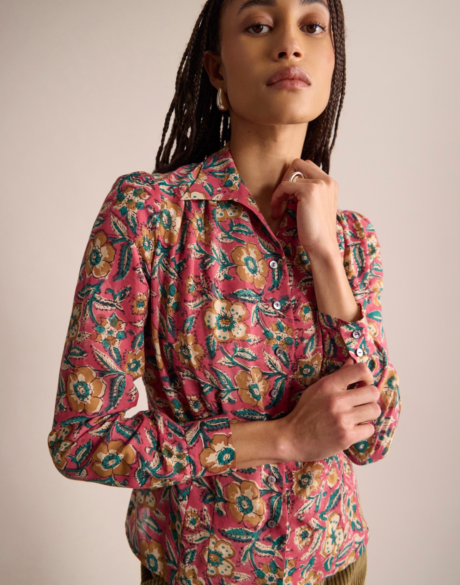 Camisa Rita estampada