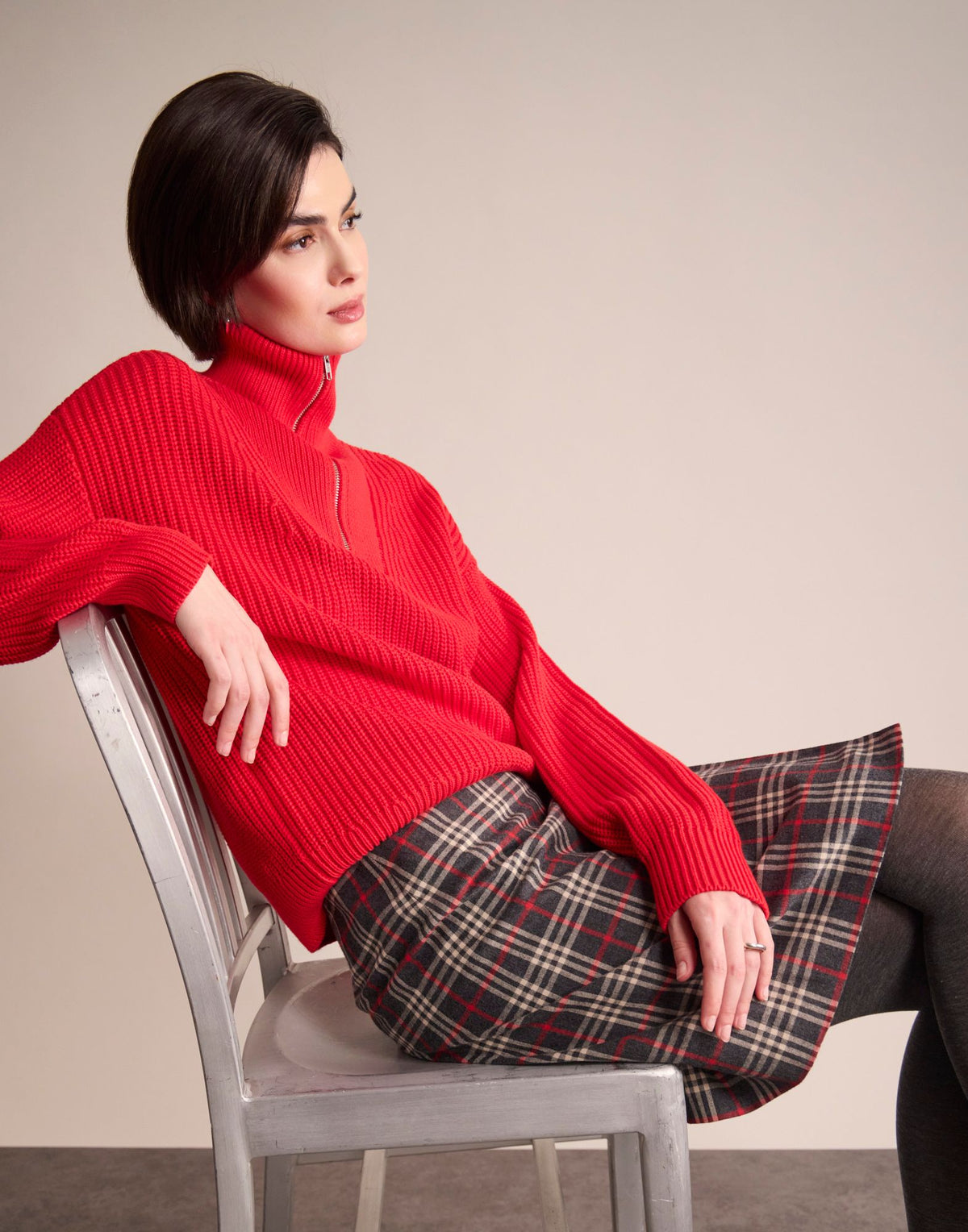 Falda Margareth estampada