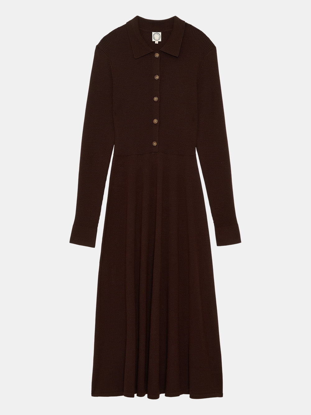 Kleid „Amy“ in Braun