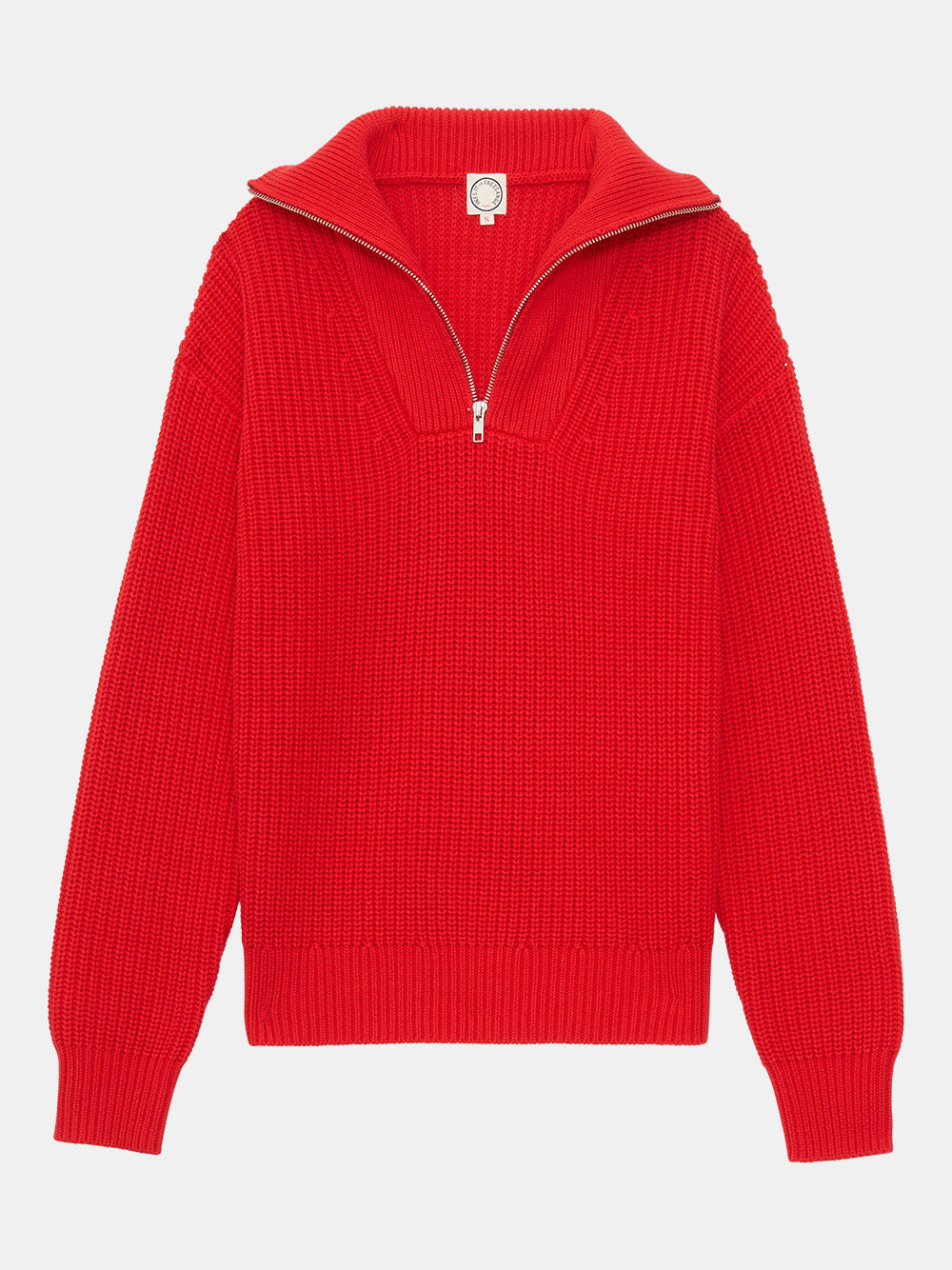 Roter Logan-Pullover