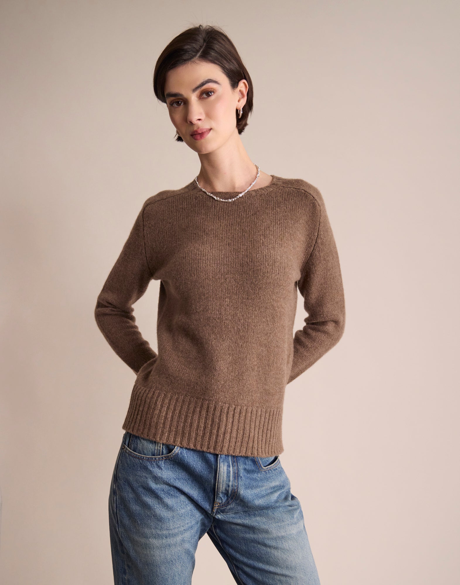 Jersey Noelly marrón