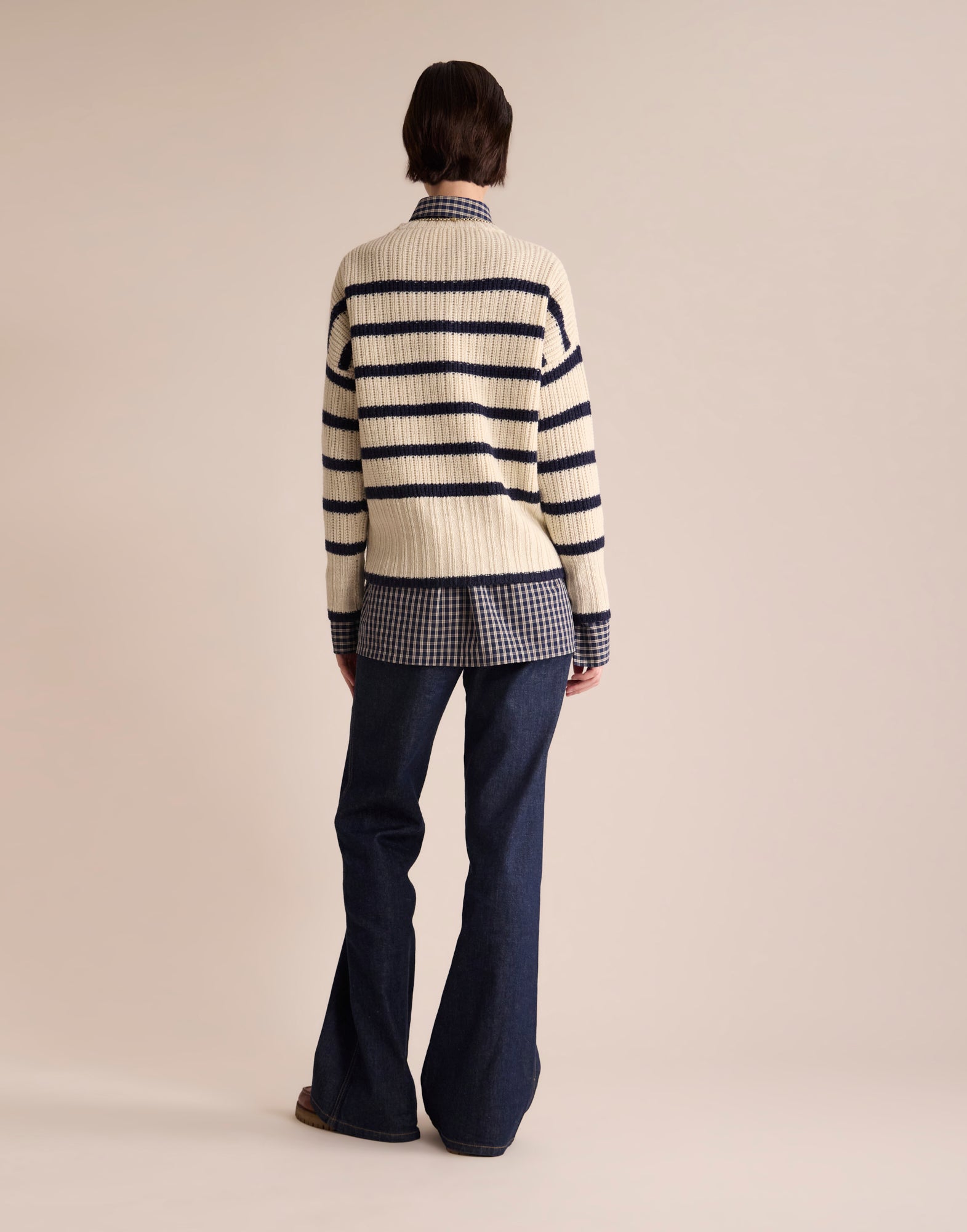 Maelia Striped Jumper