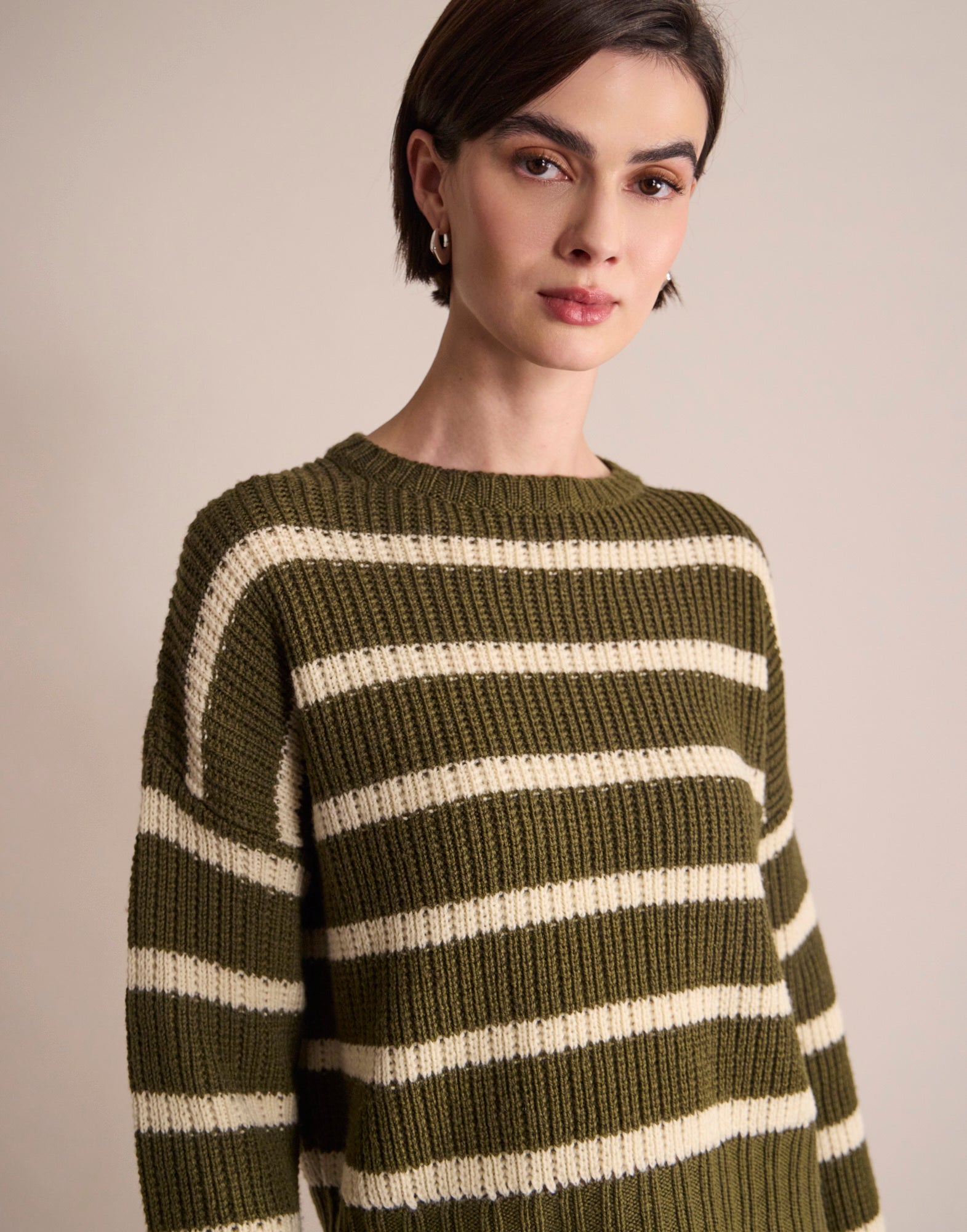 Maelia Striped Jumper