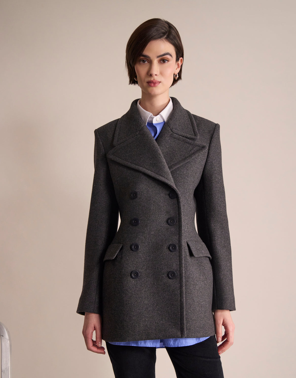 Cappotto Teddy grigio