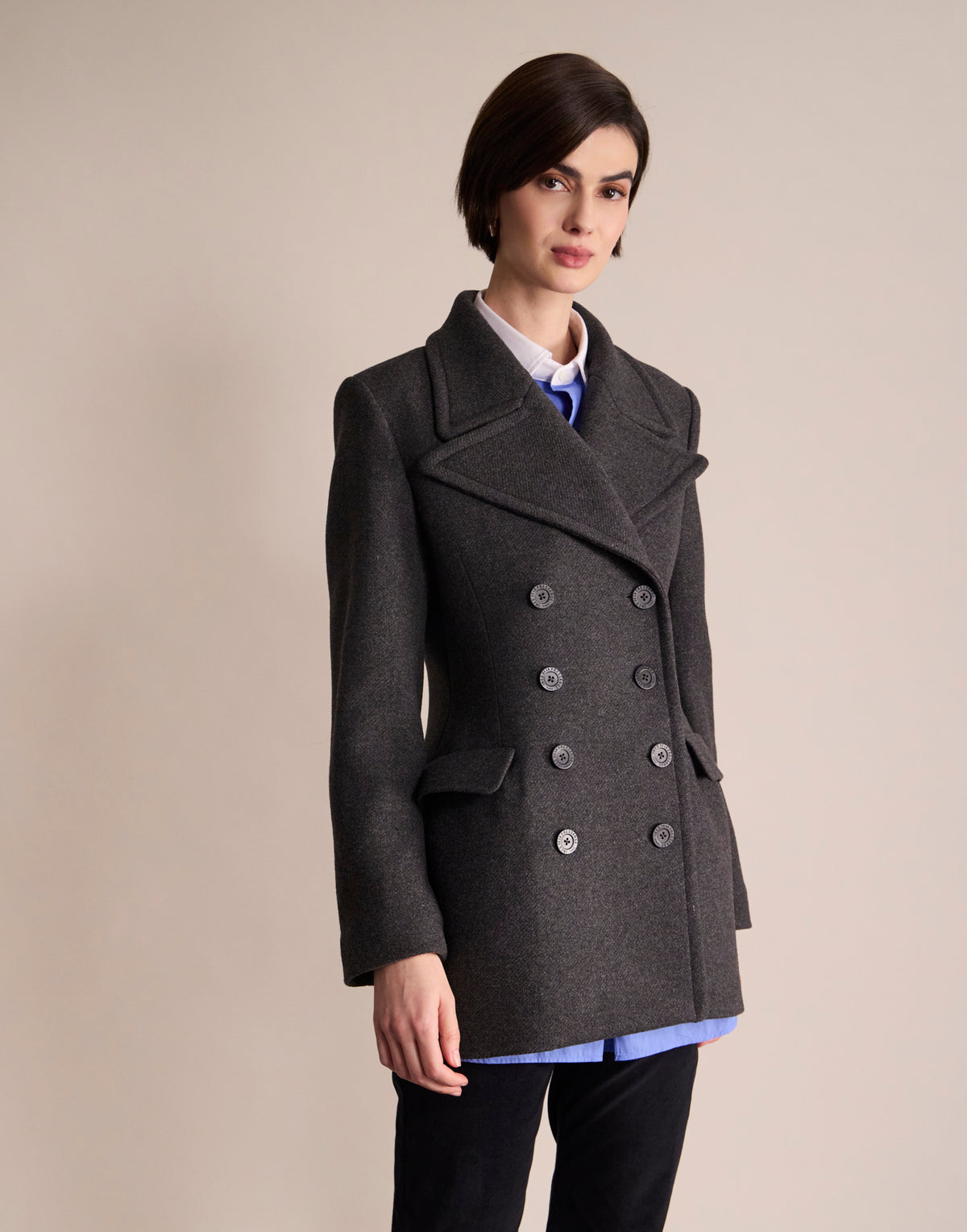 Cappotto Teddy grigio