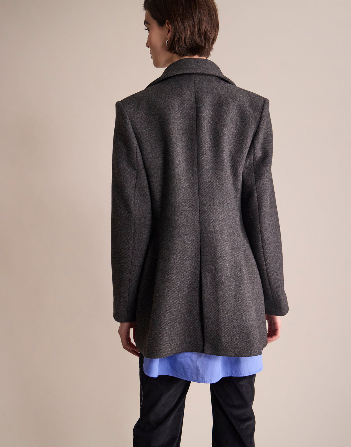 Cappotto Teddy grigio