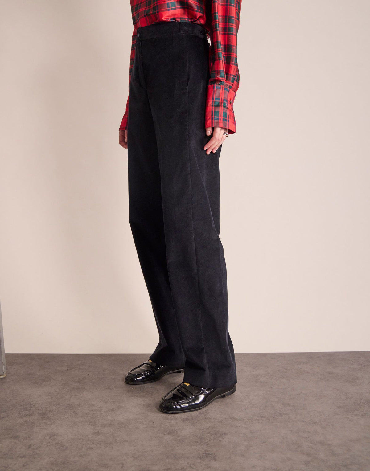 Hose „Philo“ in Marineblau
