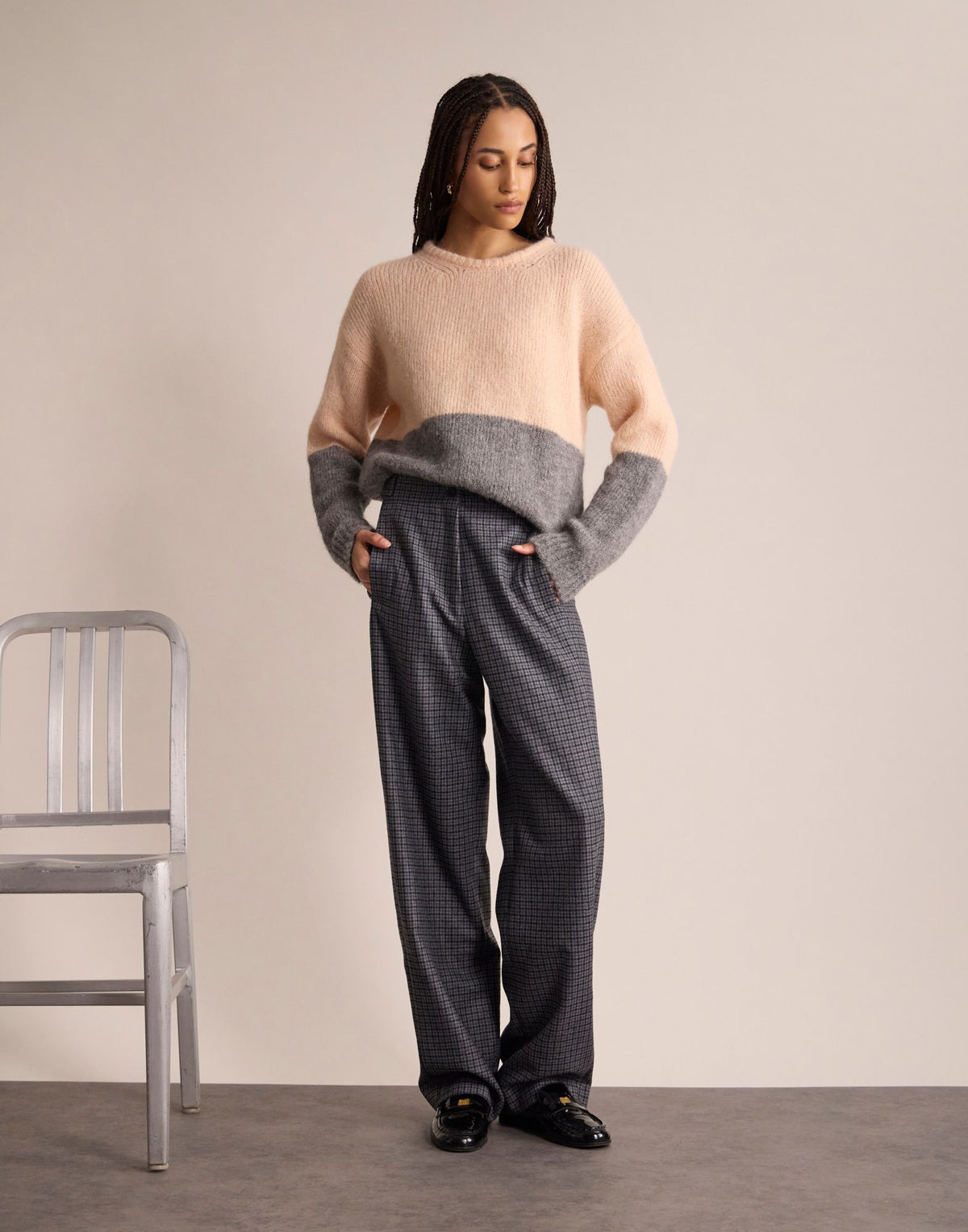 Philo Checked Trousers