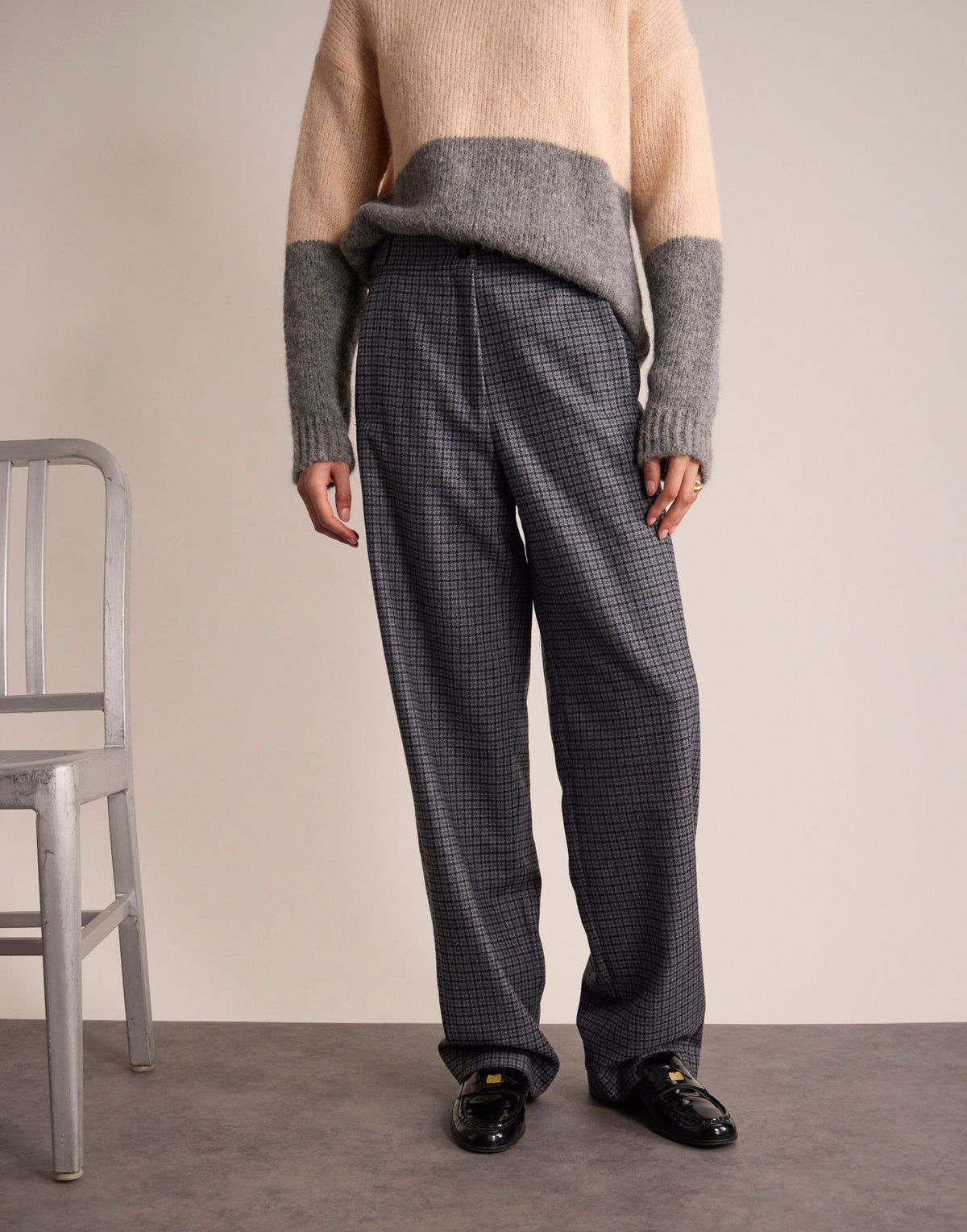 Philo Checked Trousers