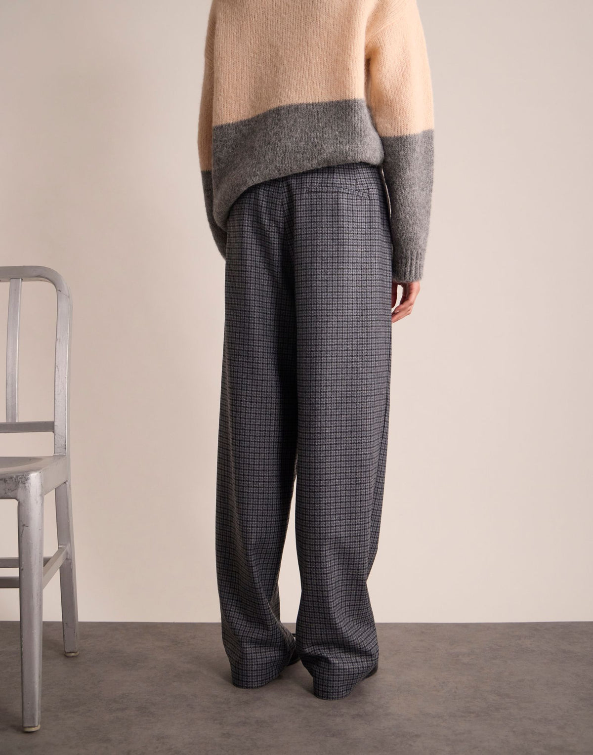 Philo Checked Trousers