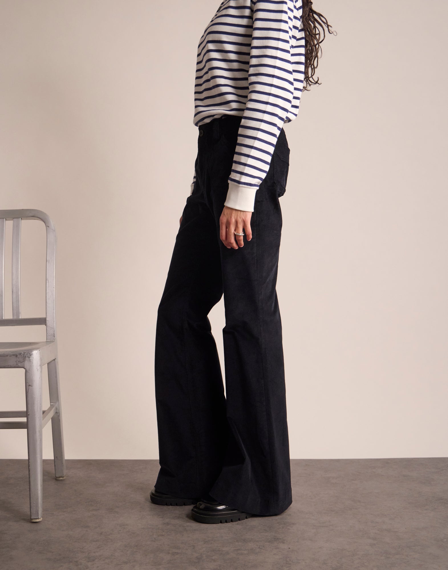 Pantaloni Charlyse neri