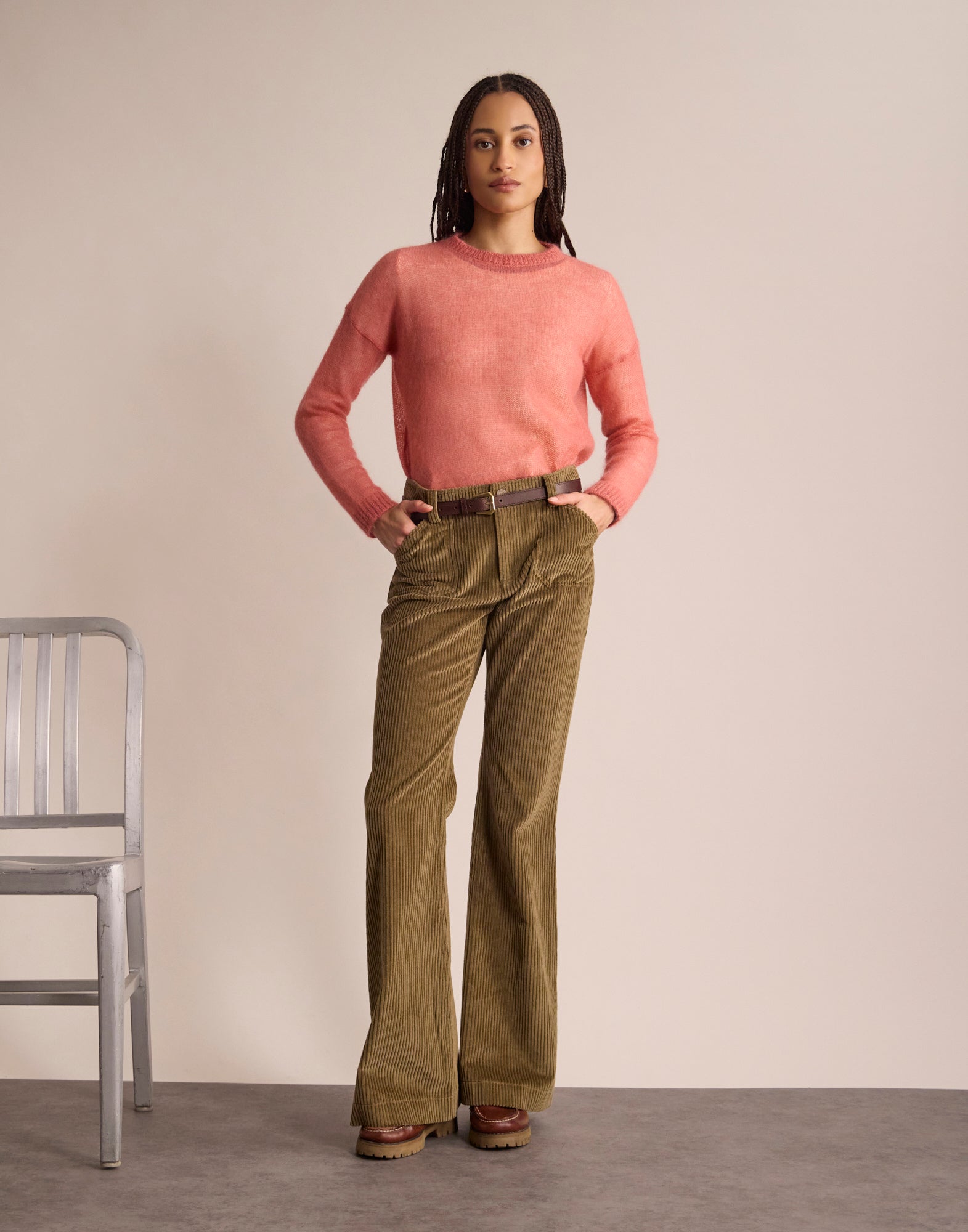 Pantalon Charlyse Beige