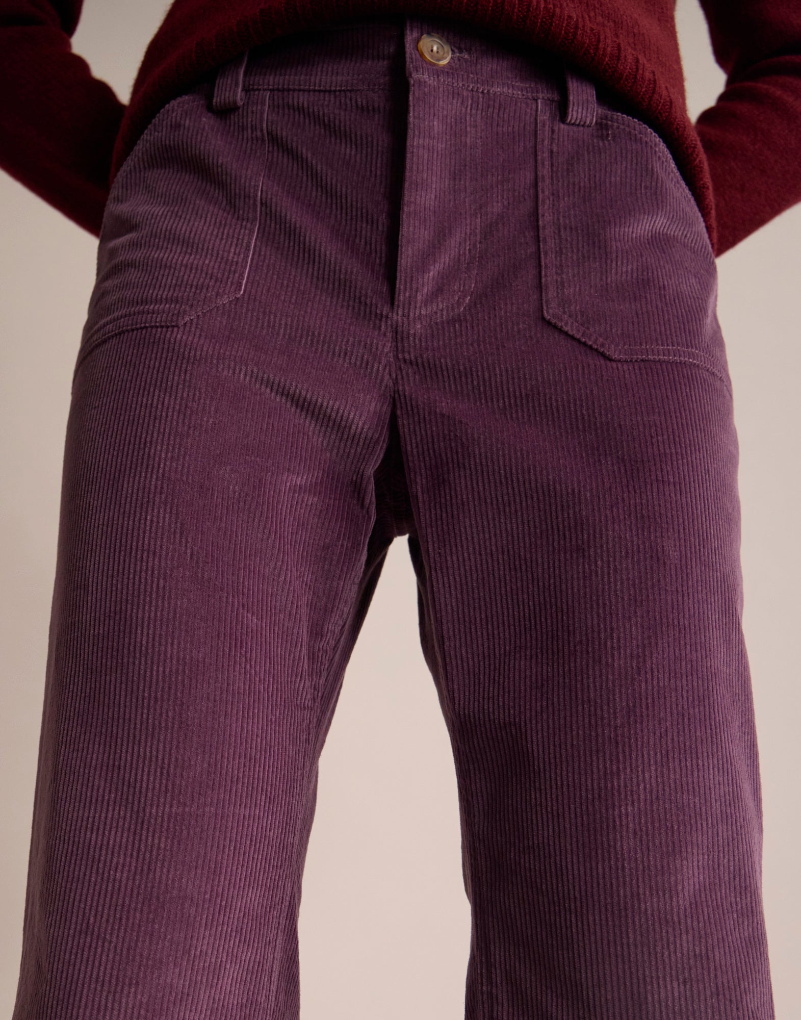 Pantalones Charlyse morados