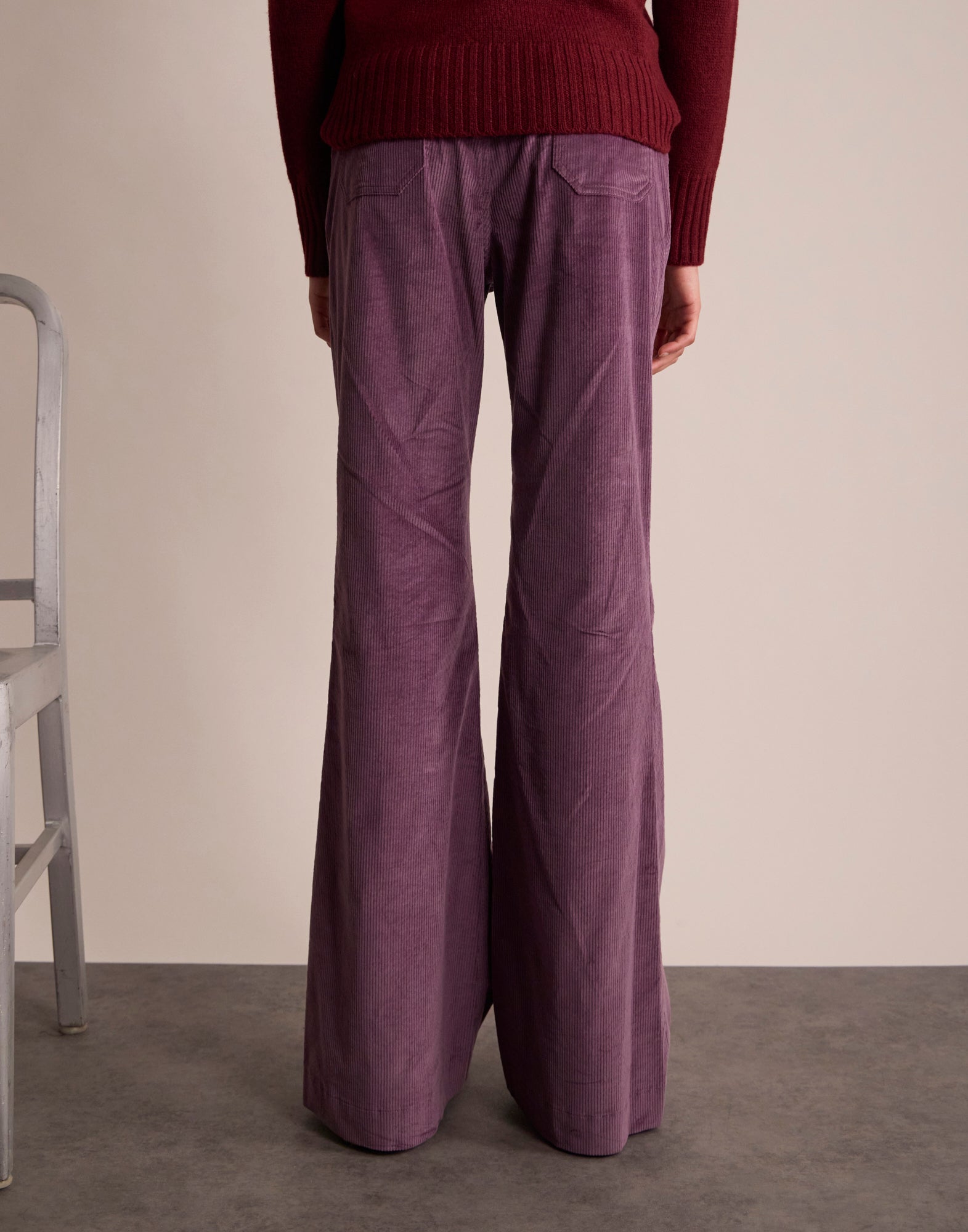 Pantalones Charlyse morados