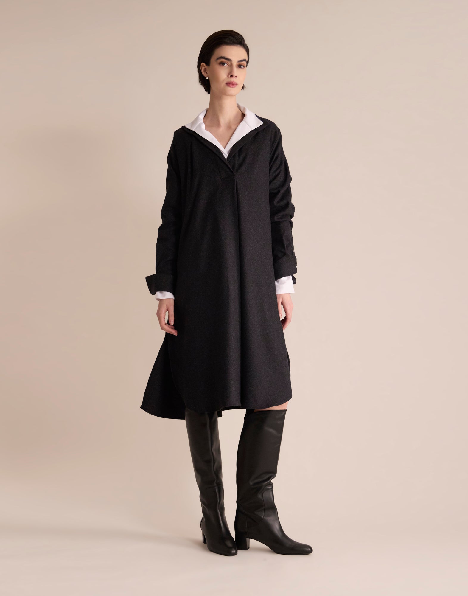 Noella Grey Dress