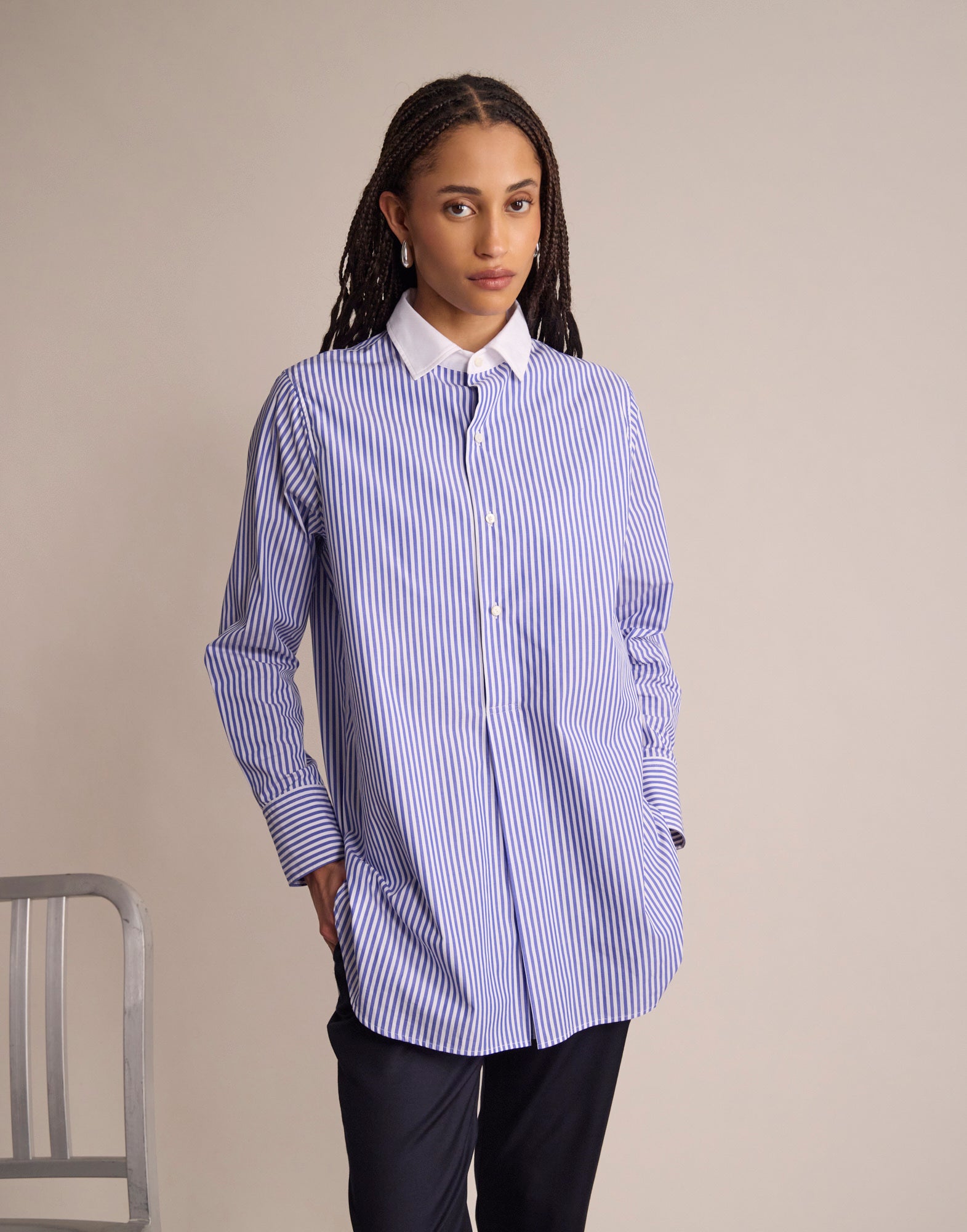 Gestreifte Blair-Bluse