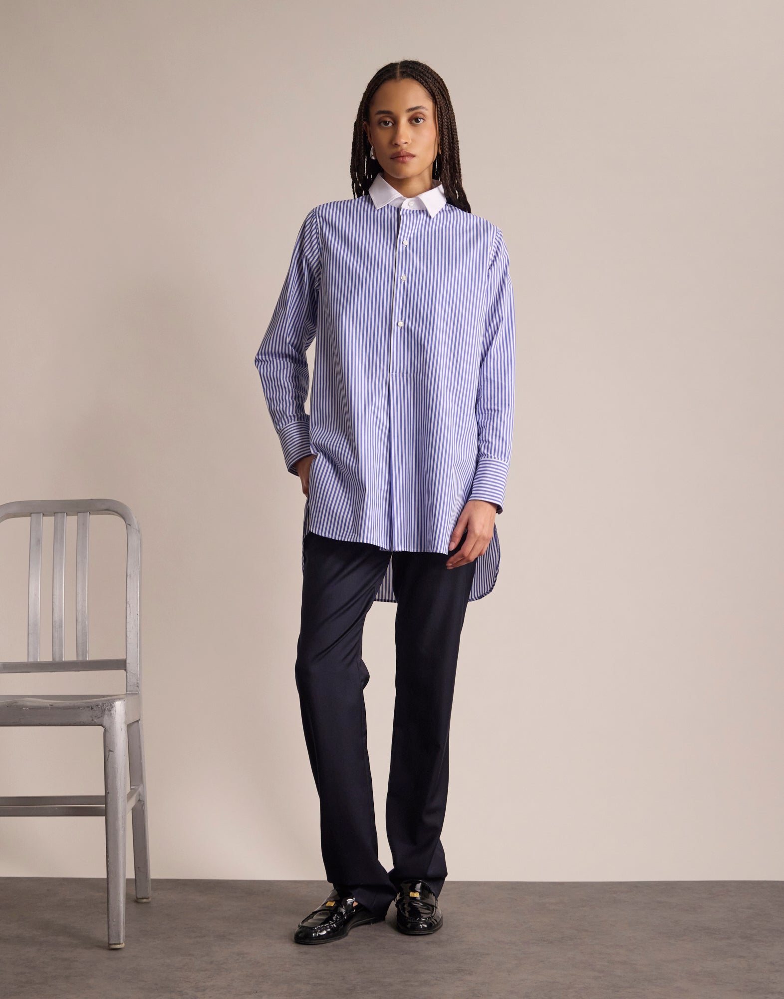 Gestreifte Blair-Bluse